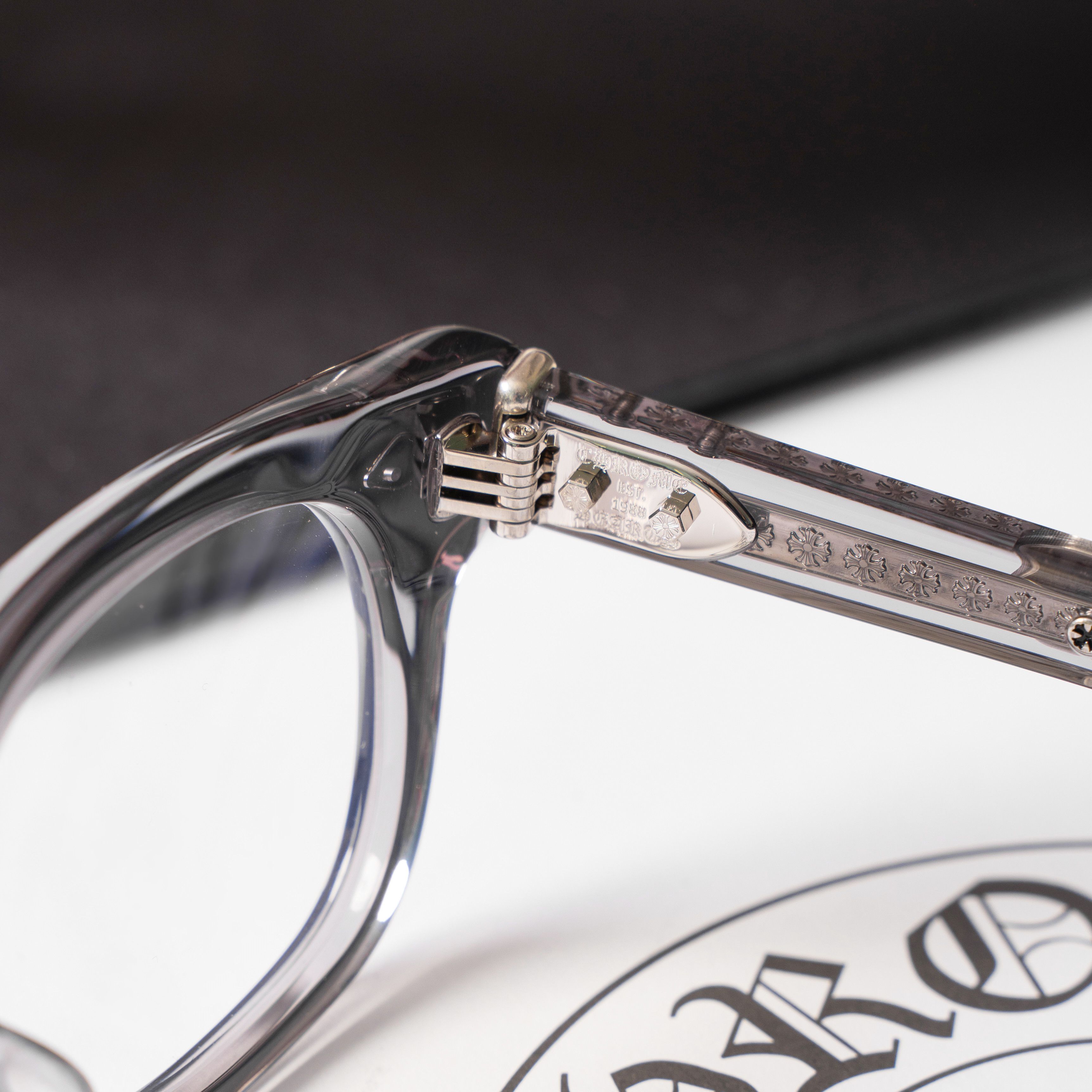 Chrome Hearts CHROME HEARTS JENNA TAIL YEA GRAPHITE/GRAPHITE CRYSTAL Size ONE SIZE - 7 Thumbnail