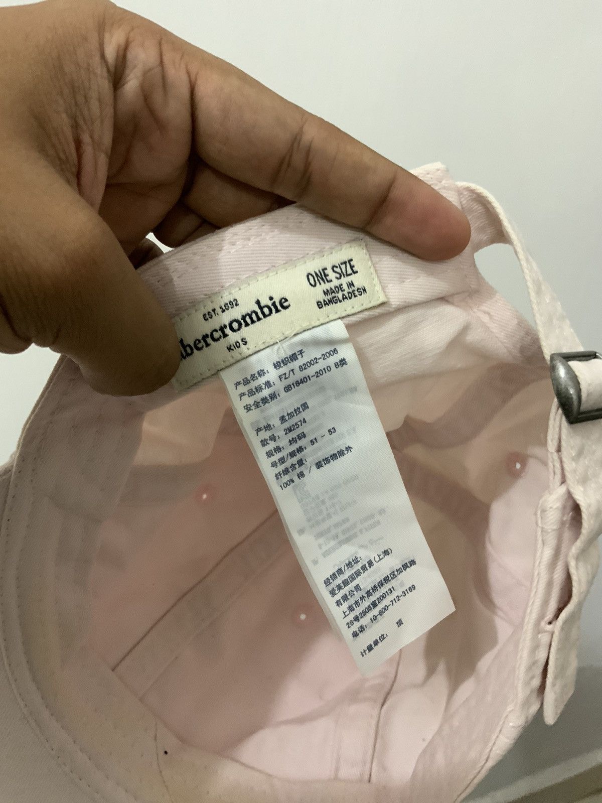 Abercrombie & Fitch Abercrombie & Fitch Spellout Hat Size ONE SIZE - 13 Thumbnail
