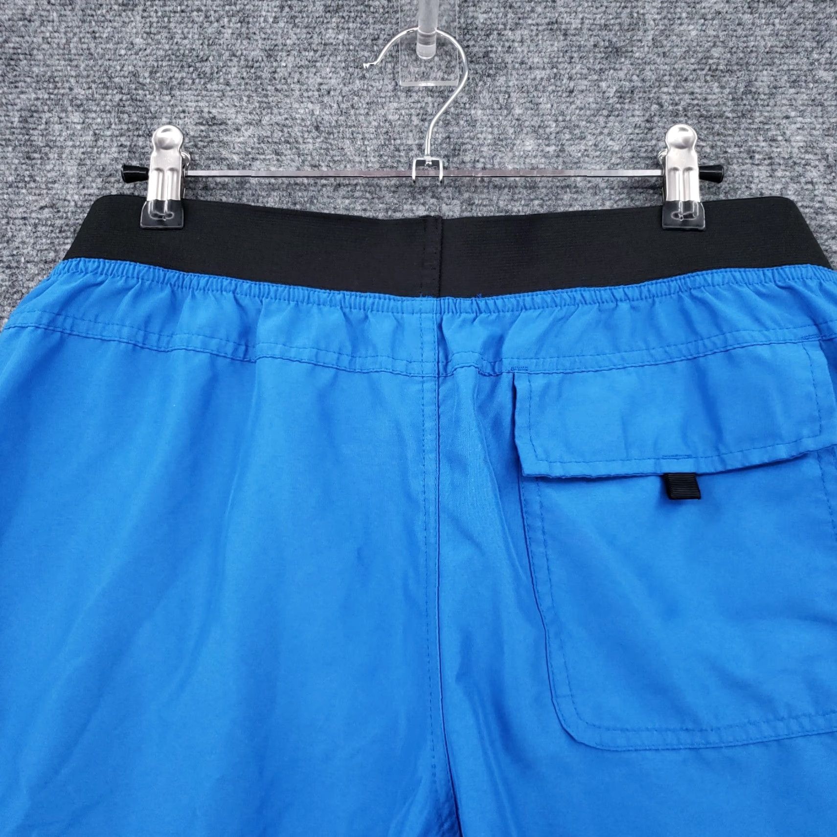 Prana Prana Swim Trunks Mens M Medium Blue Low Rise 8" UPF 50+ Pull On Beach Swimwear Coastal UV-Protection Beachwear Trunks Men's Blue 8" 50+ UPF Size US 31 - 6 Thumbnail
