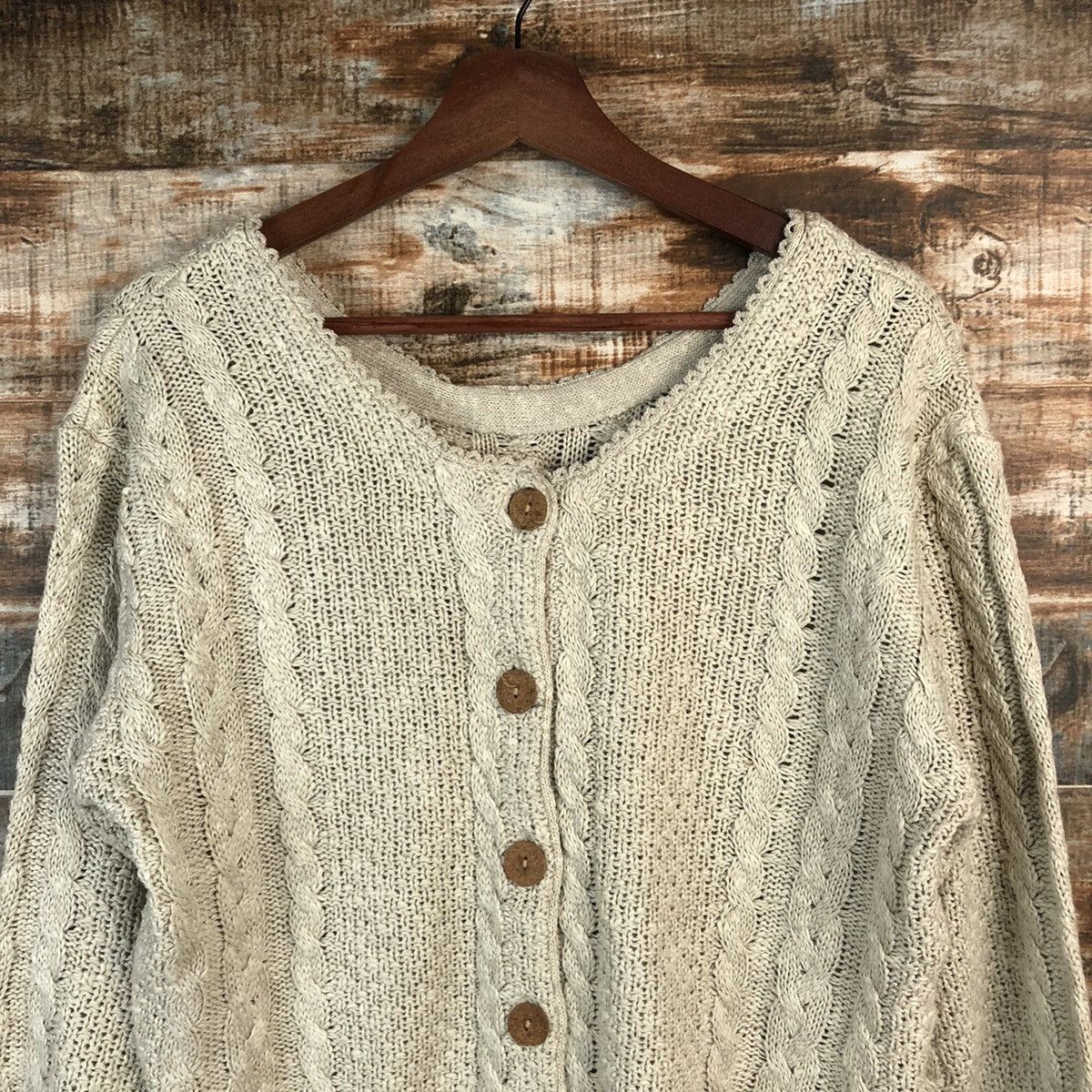 Vintage DL Reratou vintage Brown Knitwear #C609 Size M / US 6-8 / IT 42-44 - 5 Thumbnail