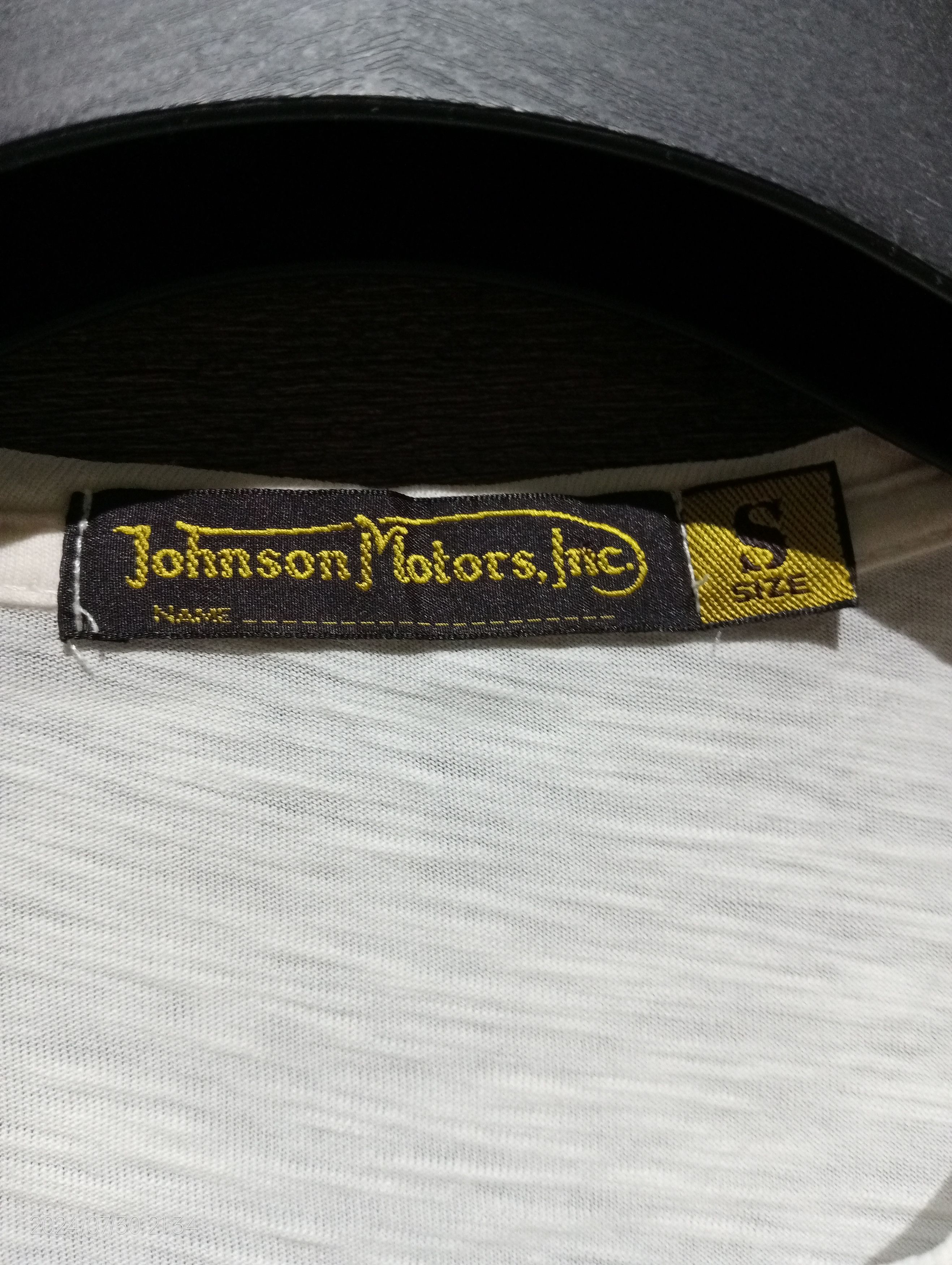 Johnson Motors Vintage '90s Single Stitch Johnson Motors Tee USA Size US S / EU 44-46 / 1 - 5 Thumbnail