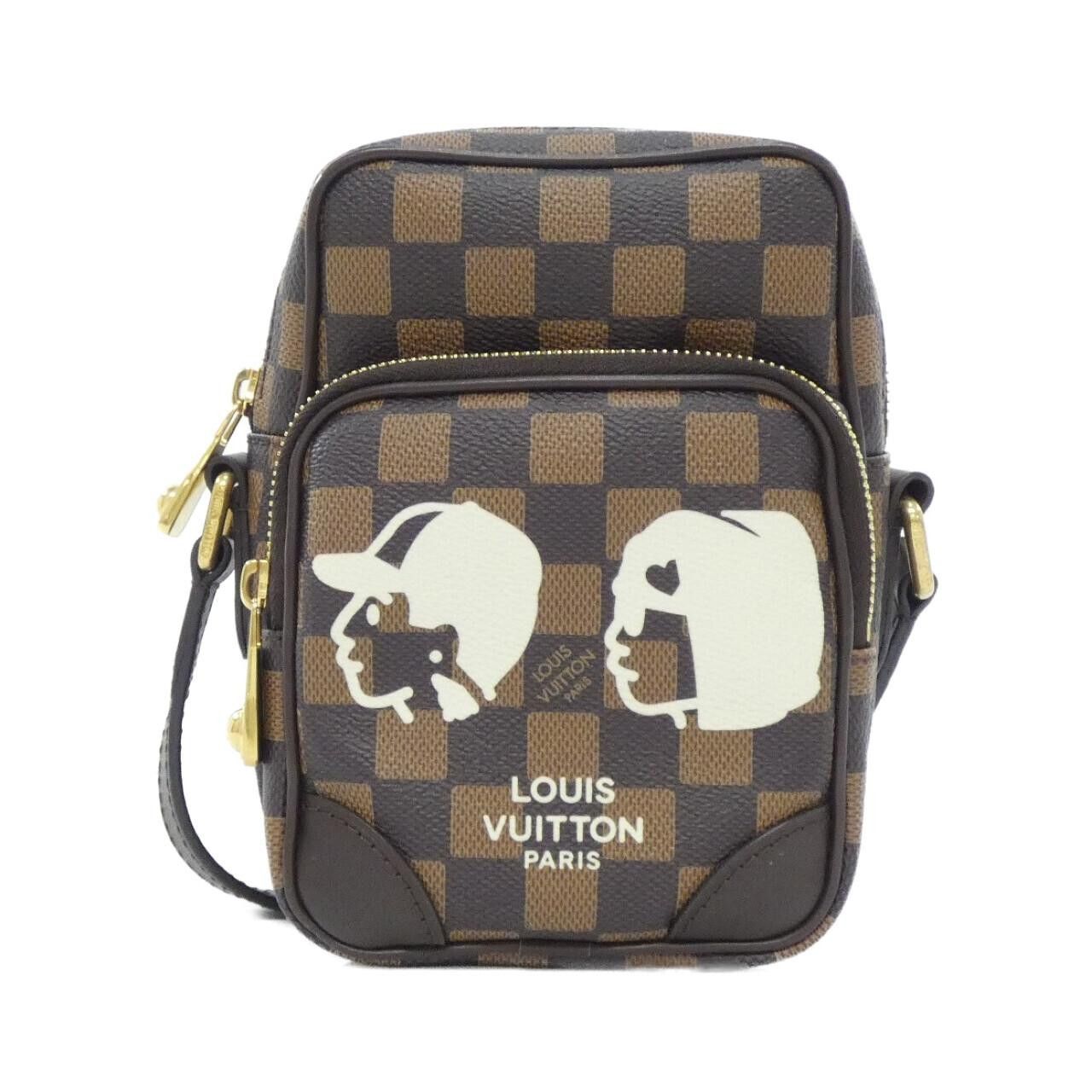 Louis Vuitton Louis Vuitton Louis Vuitton Damier Friendship Amazon Shoulder Bag Textile Shoulder Bag N40768 DUTY FREE for USA Size ONE SIZE - 1 Thumbnail