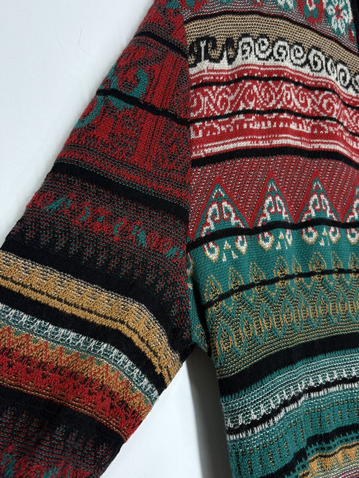 Other Ivko Floral Embroidery Avant Garde Luxury Cardigan Sweater Size S / US 4 / IT 40 - 7 Thumbnail