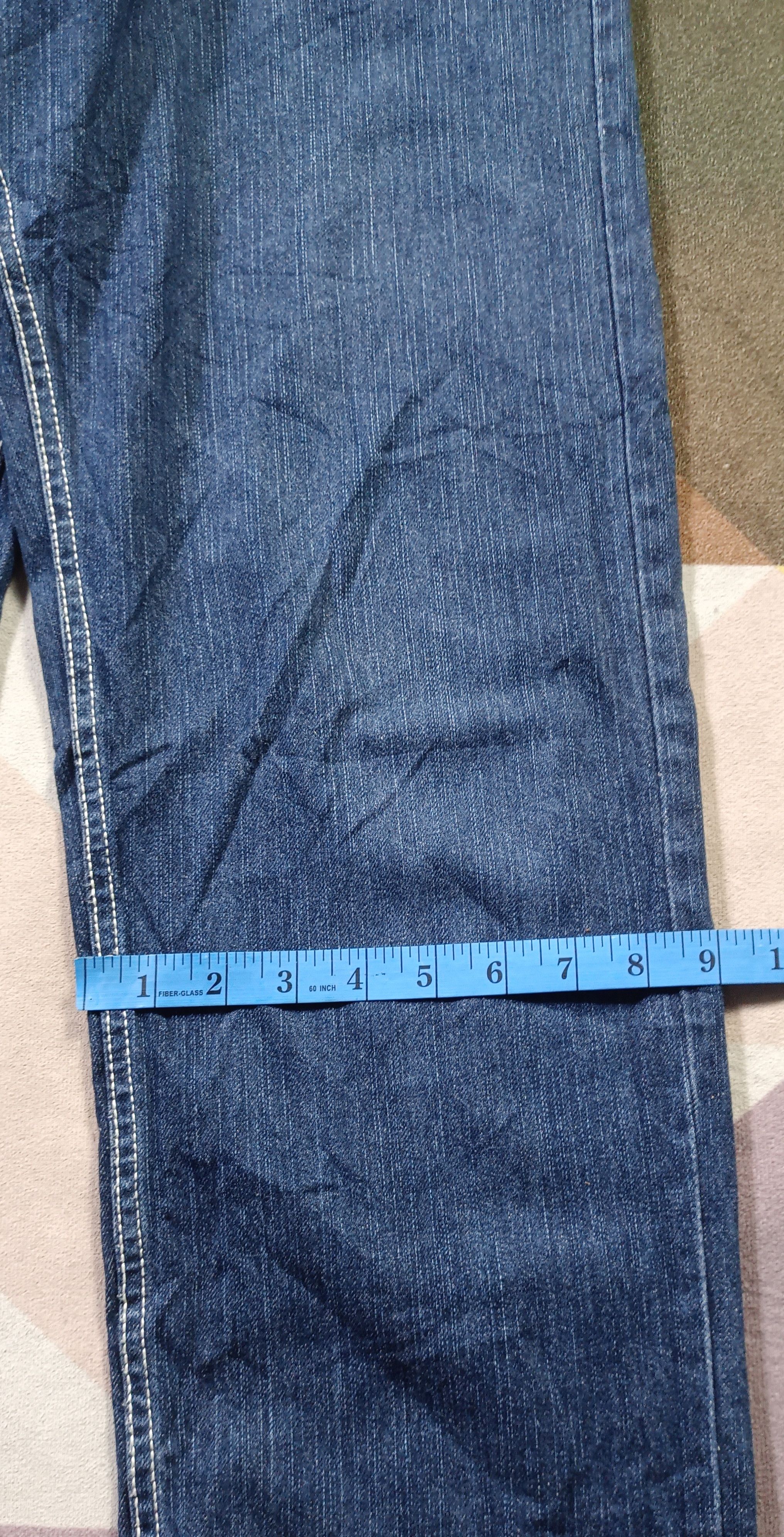 Japanese Brand Nakane Yasu Blok Design Denim style Travis Scott Size US 32 / EU 48 - 15 Thumbnail