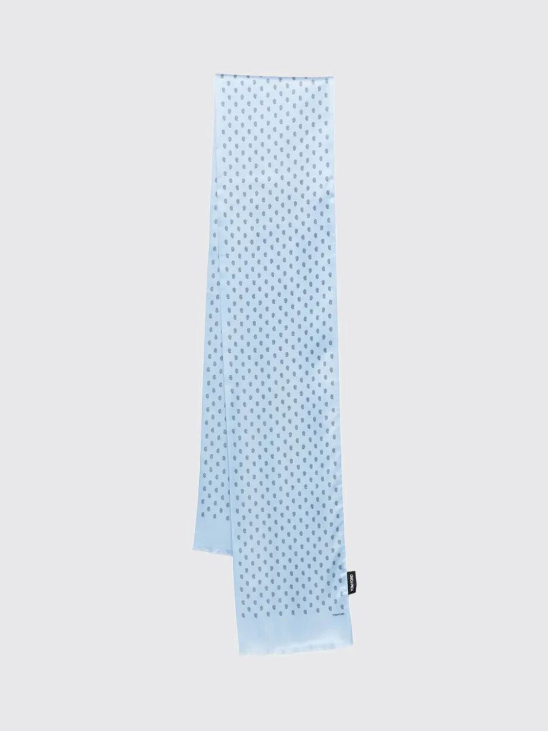 Tom Ford Tom Ford Neck Scarf Men Blue Size ONE SIZE - 1 Thumbnail