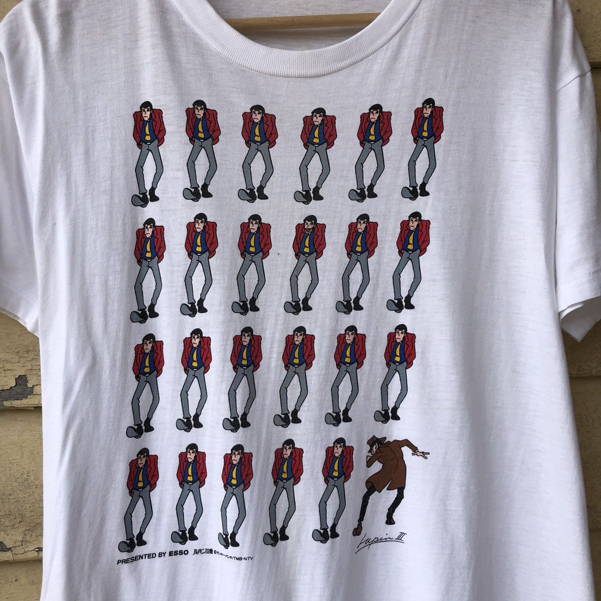 Anime Vintage 90s Lupin III Presented By Esso Tshirt Size US L / EU 52-54 / 3 - 2 Thumbnail