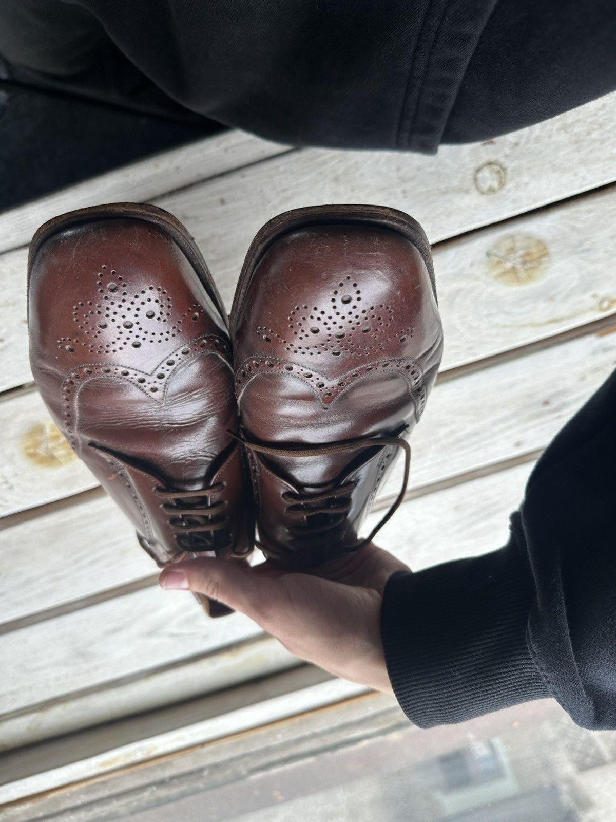 Church's LUXURY 🚨 CHURCH’s VNTG SHOES MEN BROWN LUXURY CHURCH RARE Size US 10.5 / EU 43-44 - 19 Thumbnail