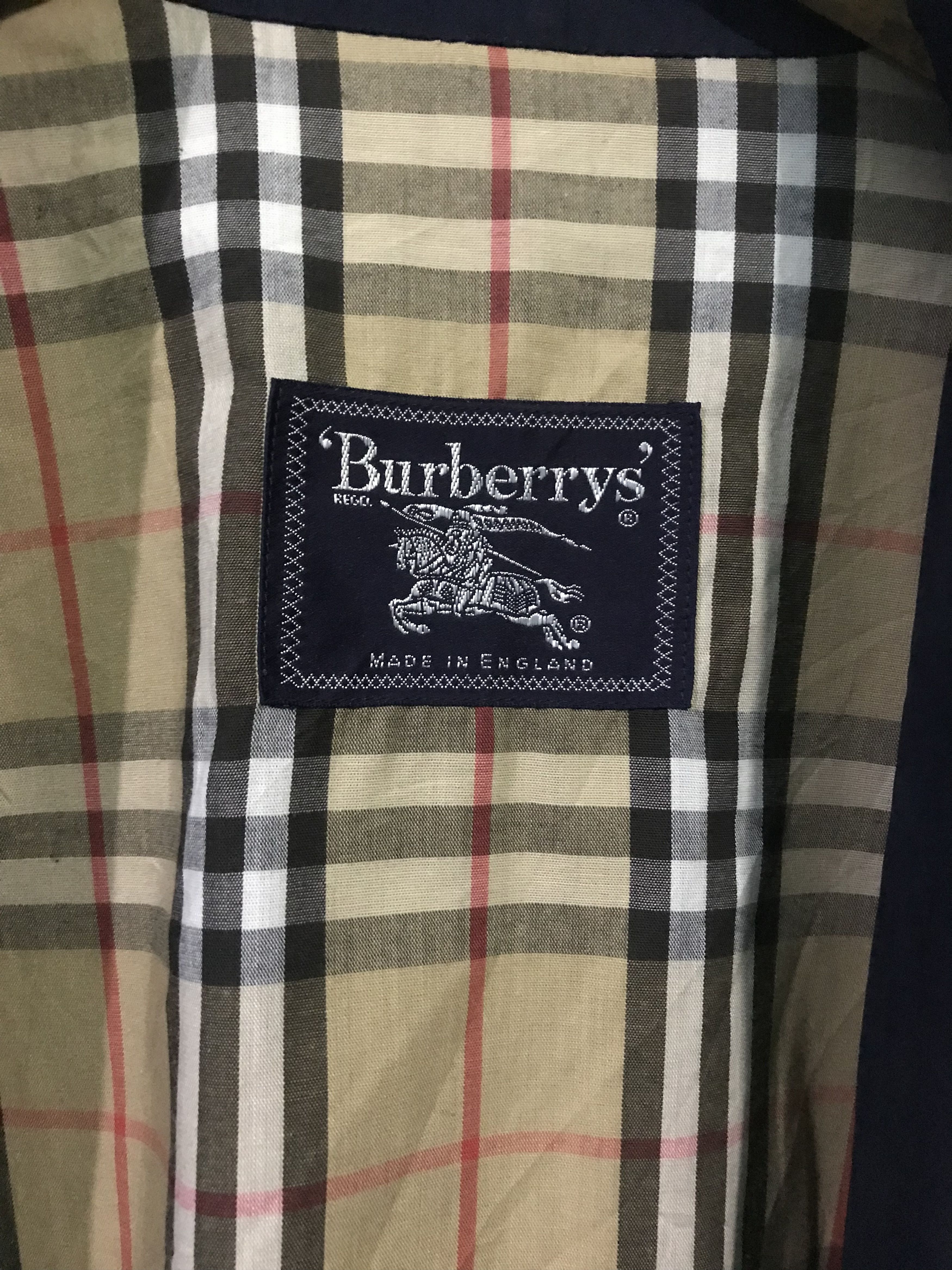 Burberry Prorsum Vintage burberry prorsum nova check coat Size US L / EU 52-54 / 3 - 6 Thumbnail