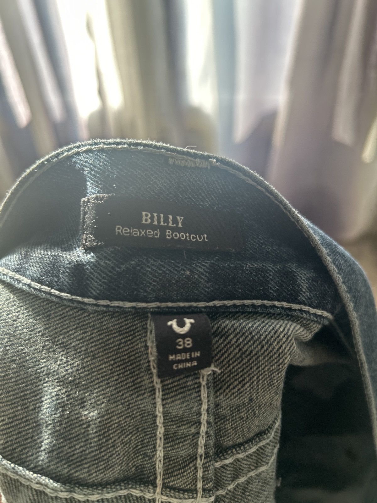 True Religion Billy Relaxed Bootcut Jeans Size US 38 / EU 54 - 6 Thumbnail