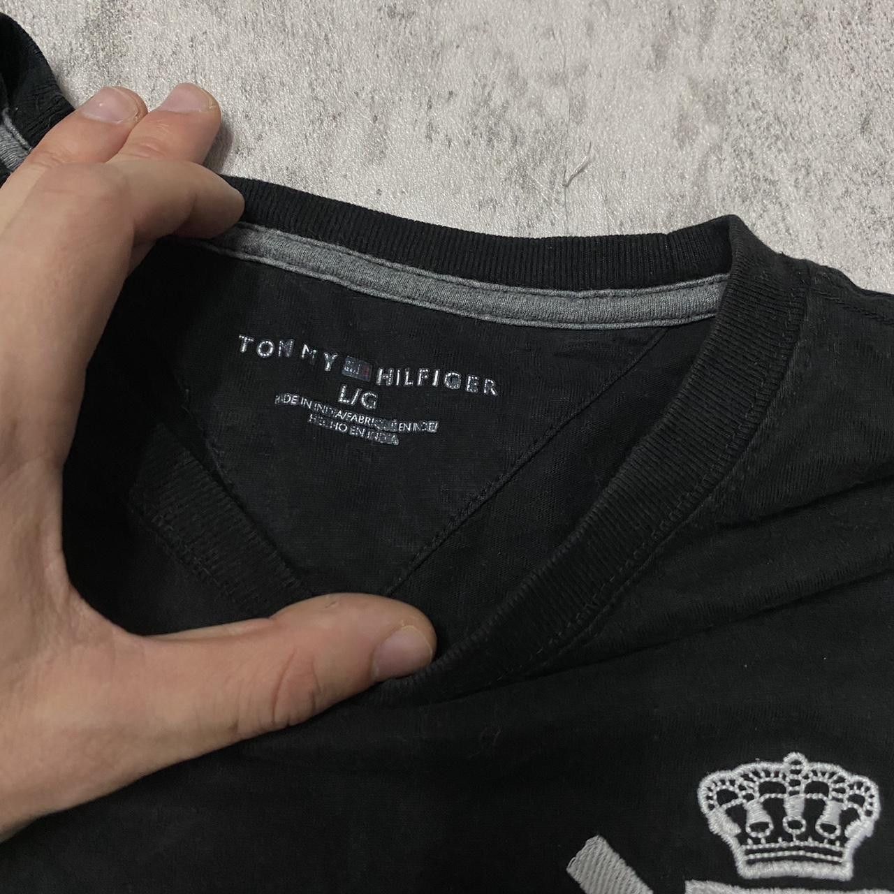 Tommy Hilfiger Black Tommy Hilfiger vinatge T-shirt Size US L / EU 52-54 / 3 - 3 Thumbnail