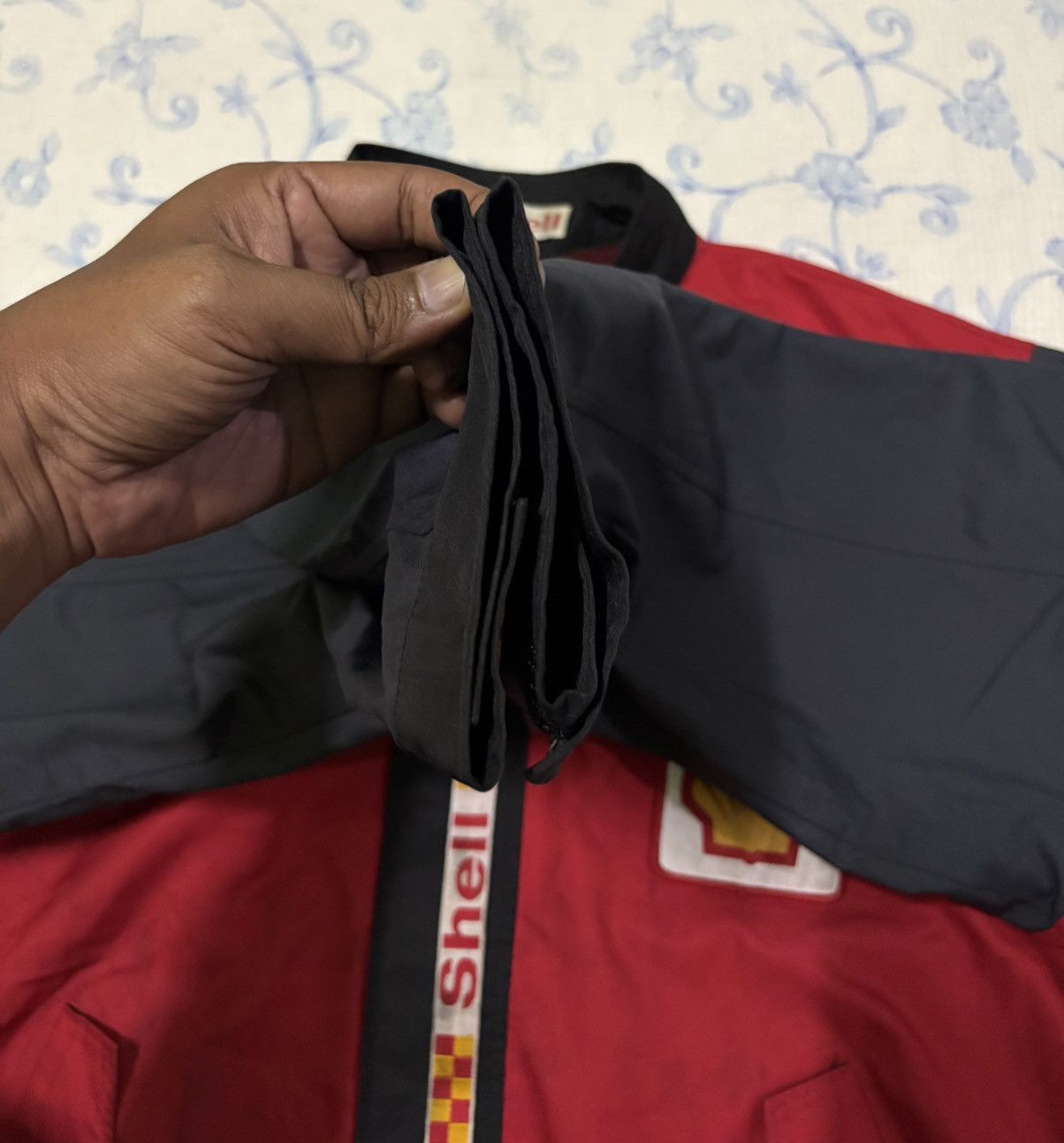 Vintage Shell Jacket Racing Ferrari Racing Design Size US L / EU 52-54 / 3 - 7 Thumbnail