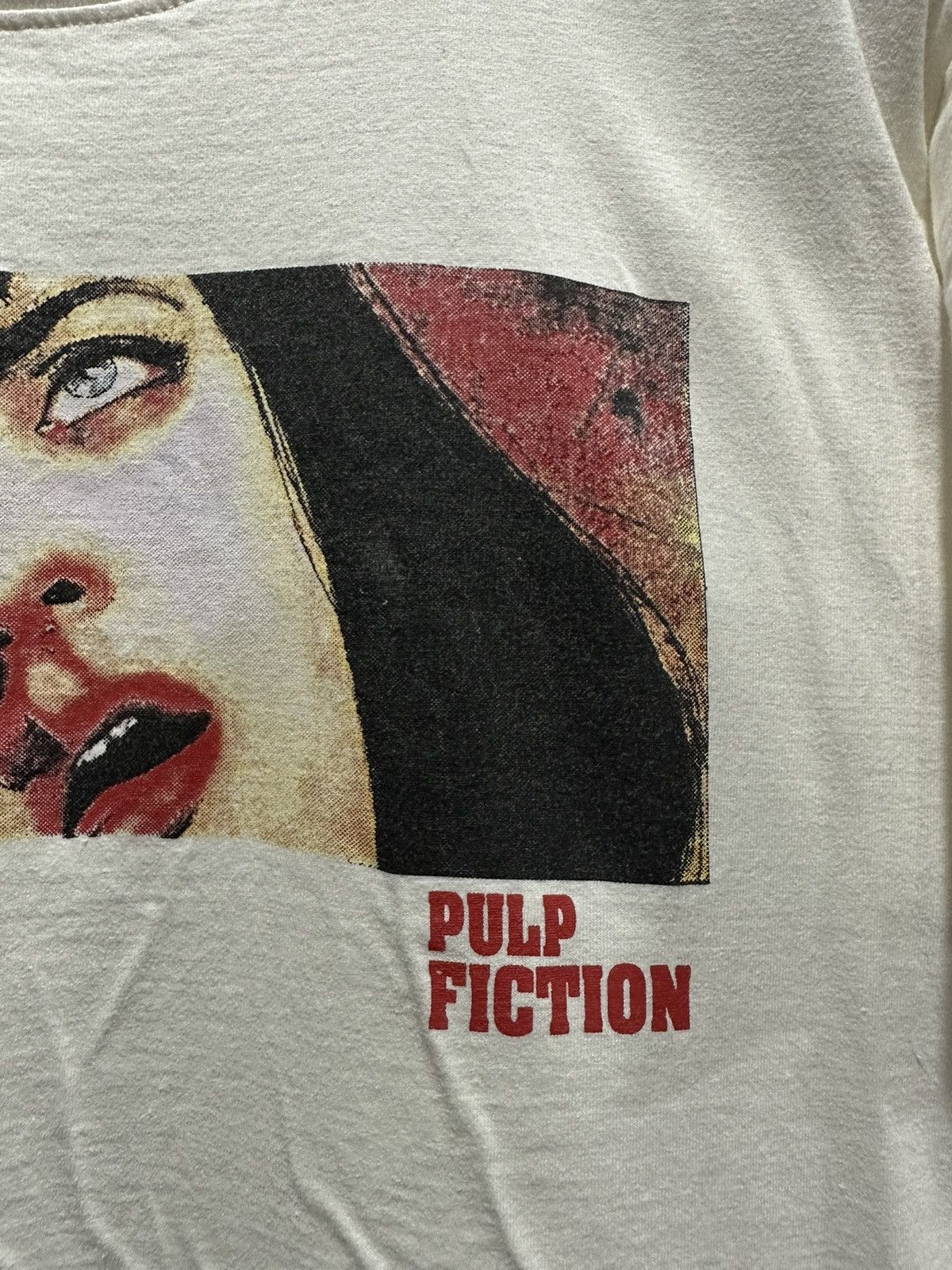 Anime Vintage Pulp Fiction Movie Faded Tee Size US L / EU 52-54 / 3 - 3 Thumbnail