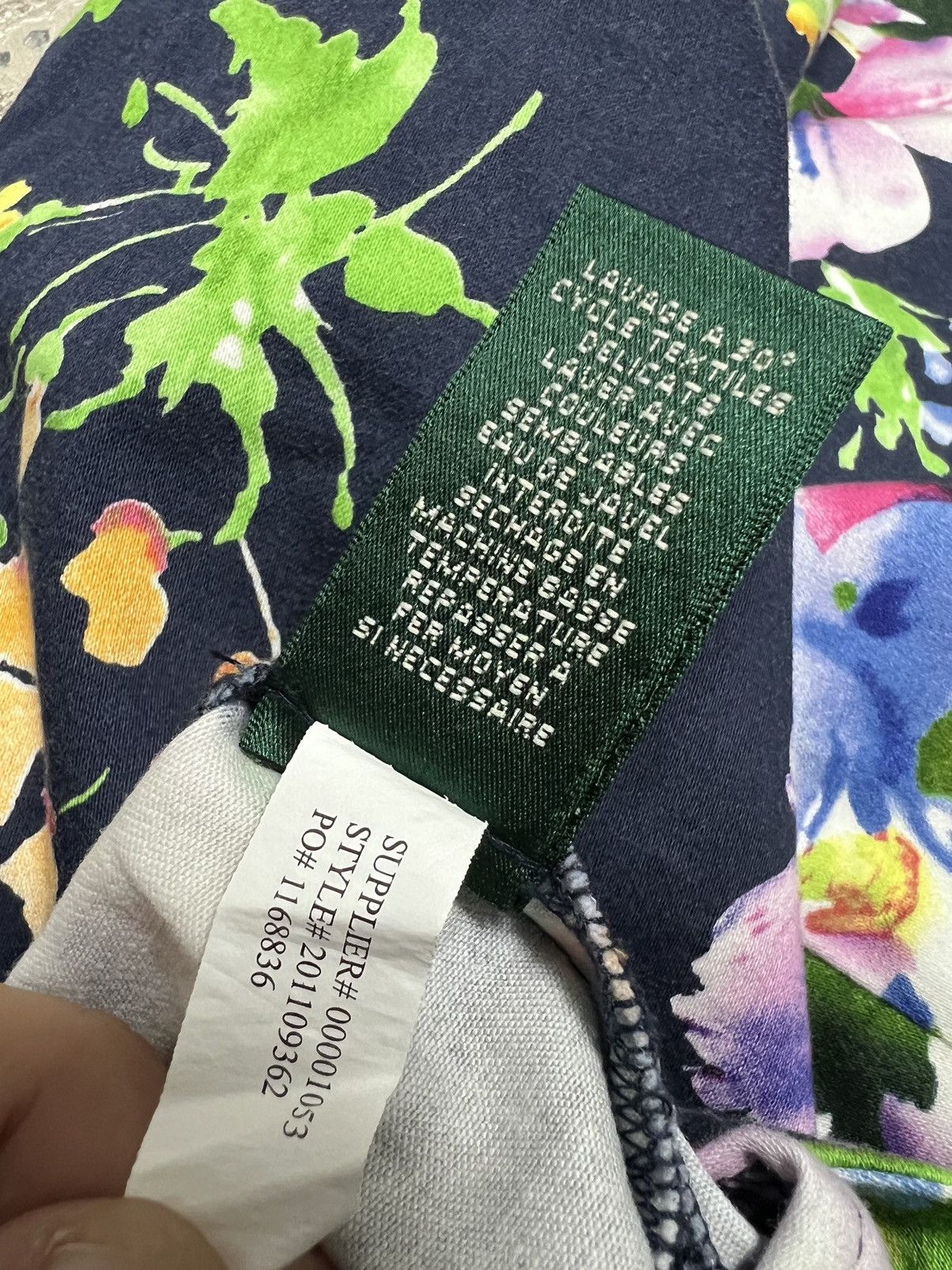 Polo Ralph Lauren × Vintage Gucci style Polo vintage skirt floral retro style Size 28" / US 6 / IT 42 - 5 Thumbnail