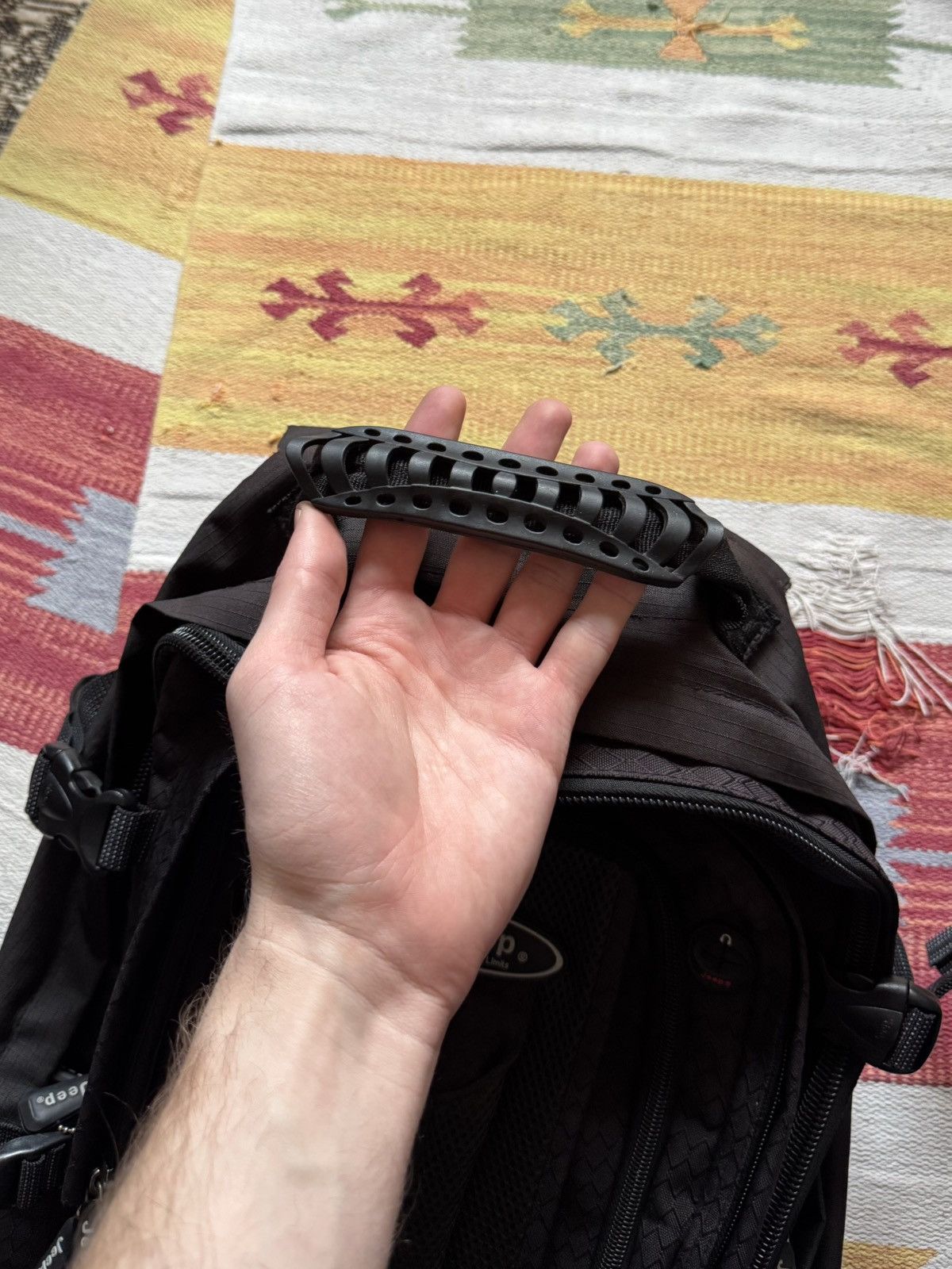 Japanese Brand JEEP y2k Japanese Limited Edition Tactical Backpack Size ONE SIZE - 8 Thumbnail