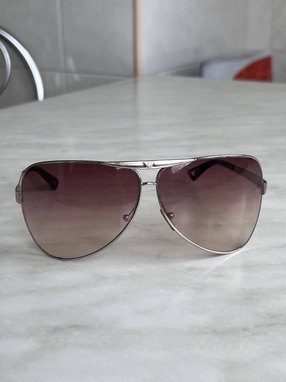 Emporio Armani × Vintage Vintage Emporio Armani Sunglasses Punk Rock Eyewear Logo Y2K Size ONE SIZE - 3 Thumbnail