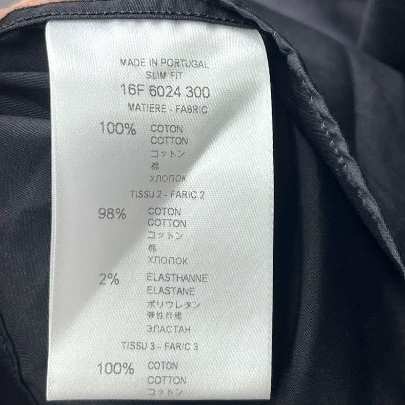 Givenchy Givenchy Black slim fit black and white pieced shirt, size Size US M / EU 48-50 / 2 - 5 Thumbnail