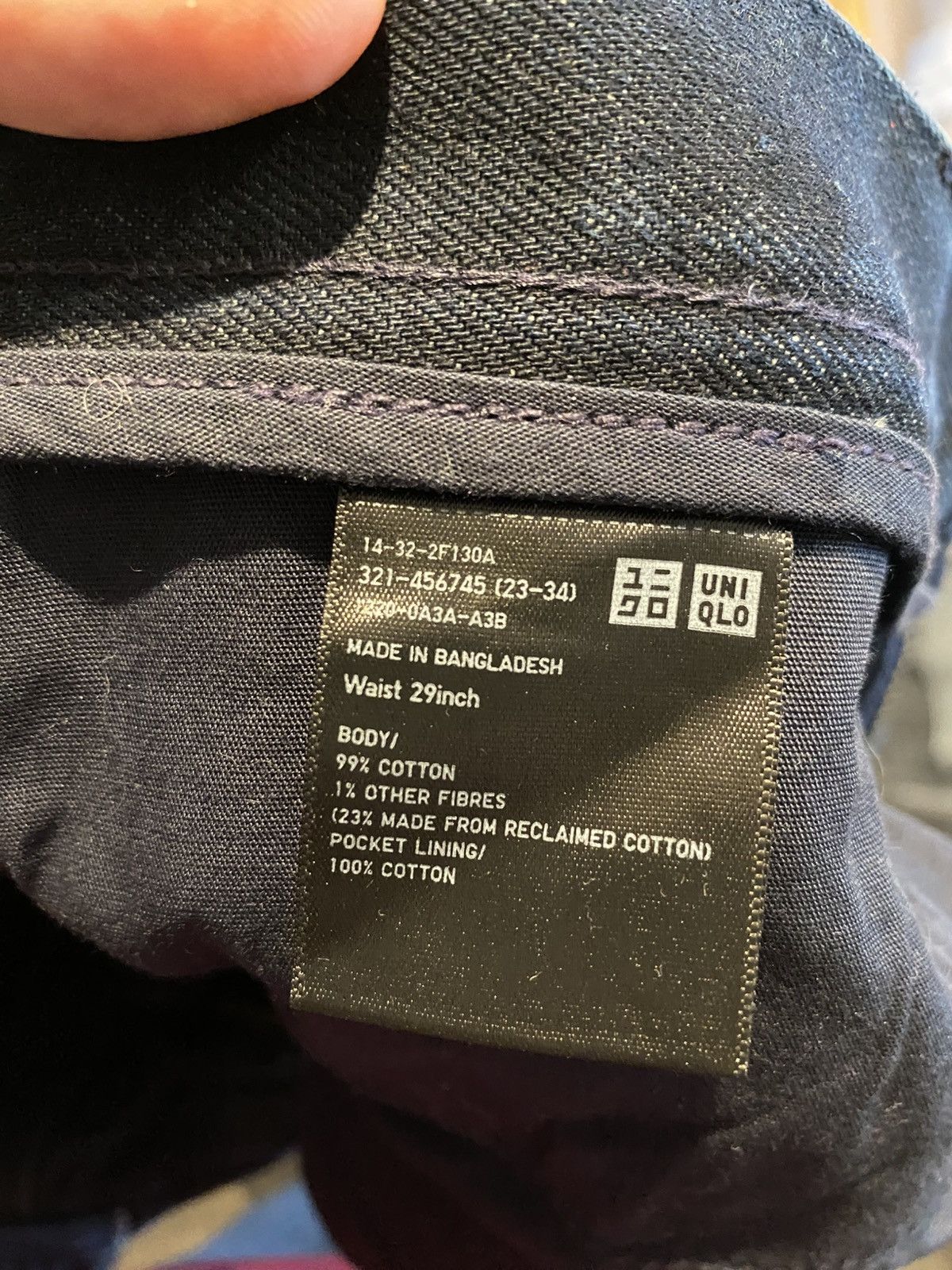 Helmut Lang × Uniqlo Helmut Lang straight denim Size US 29 - 5 Thumbnail