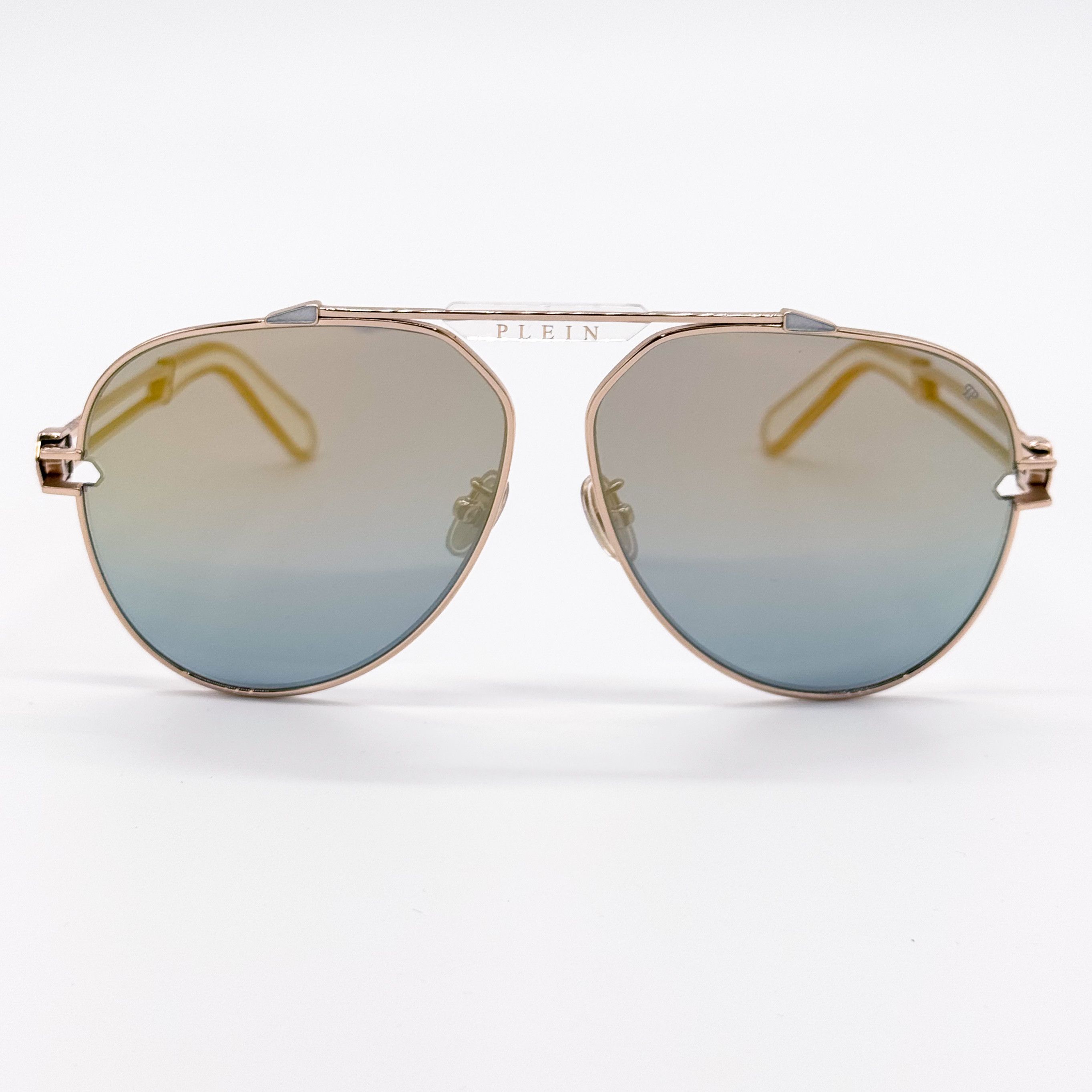 Philipp Plein NEW PHILIPP PLEIN SEVENTIES SPP048M 033M SUNGLASSES Size ONE SIZE - 3 Thumbnail