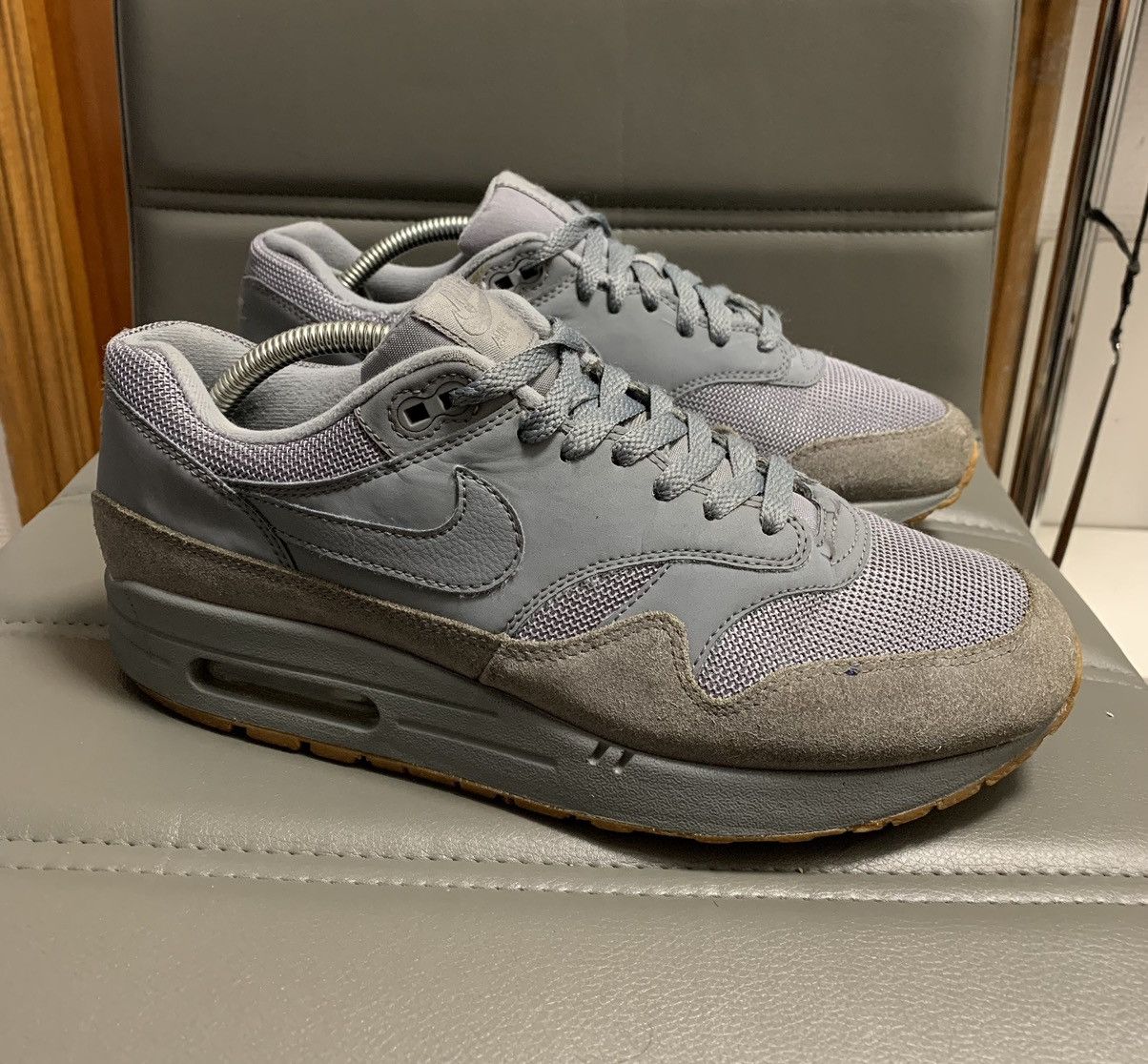 Nike Nike Airmax 1 87 grey low sneakers shoes airmax1 9US 42.5 Size US 9 / EU 42 - 2 Thumbnail