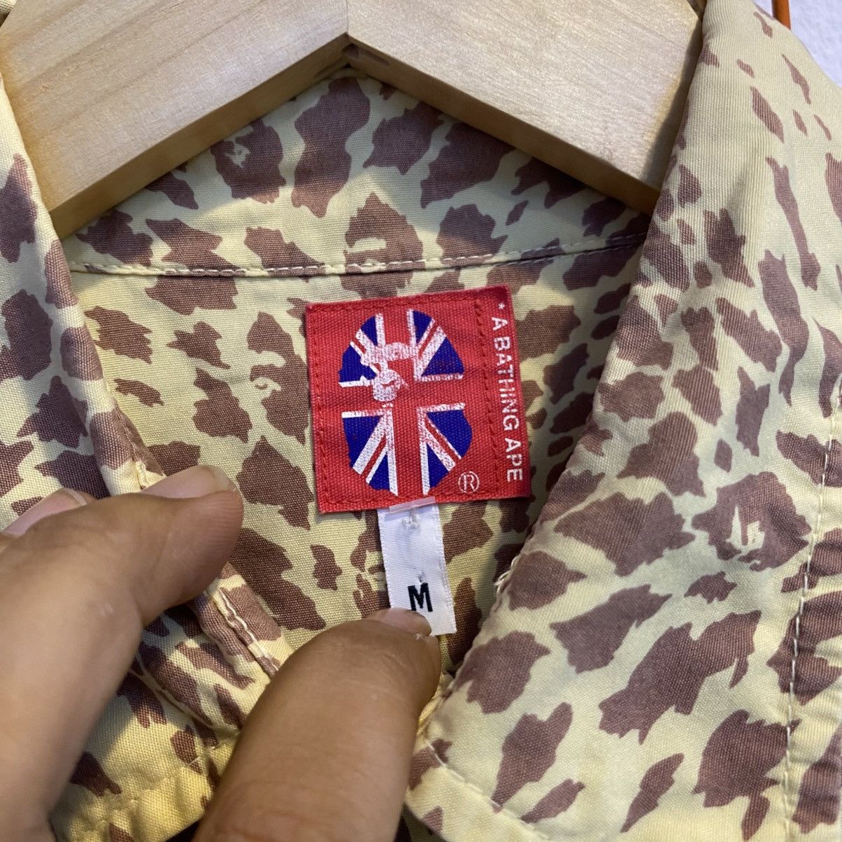 Bape Vintage Bathing Ape Shirt Fullprint Japanese Brand Size US M / EU 48-50 / 2 - 3 Thumbnail