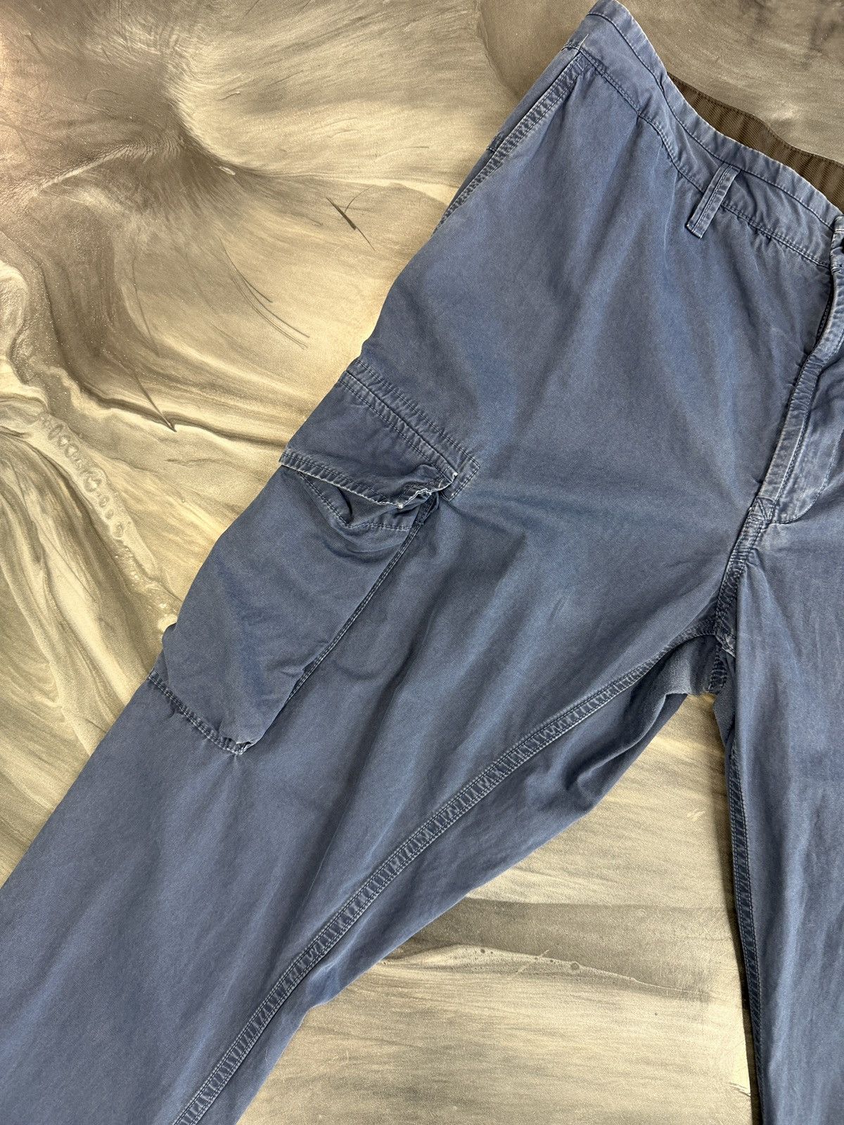 Stone Island Stone Island Multi Pocket Cargo Pants Navy Size US 38 / EU 54 - 11 Thumbnail