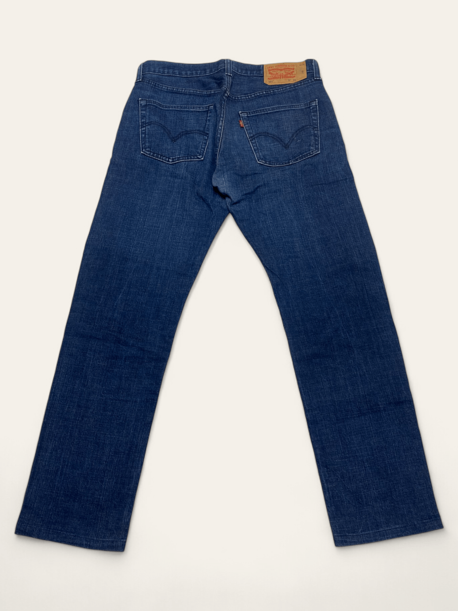 Jean Vintage LEVI'S 501 W34 L34 Straight Baggy Classic Blue Jeans Size US 34 / EU 50 - 8 Thumbnail