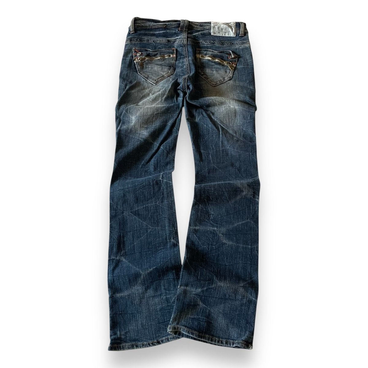 Japanese Brand Vintage Spicy Denim Flared Japanes Brand Size US 29 - 8 Thumbnail