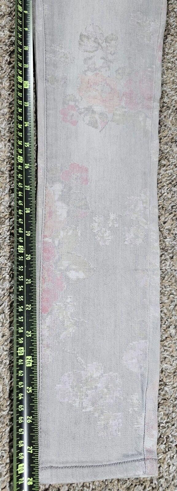 Mossimo Mossimo skinny fit 5 Black jambe moulante floral jeans NWT Size 30" / US 8 / IT 44 - 11 Thumbnail