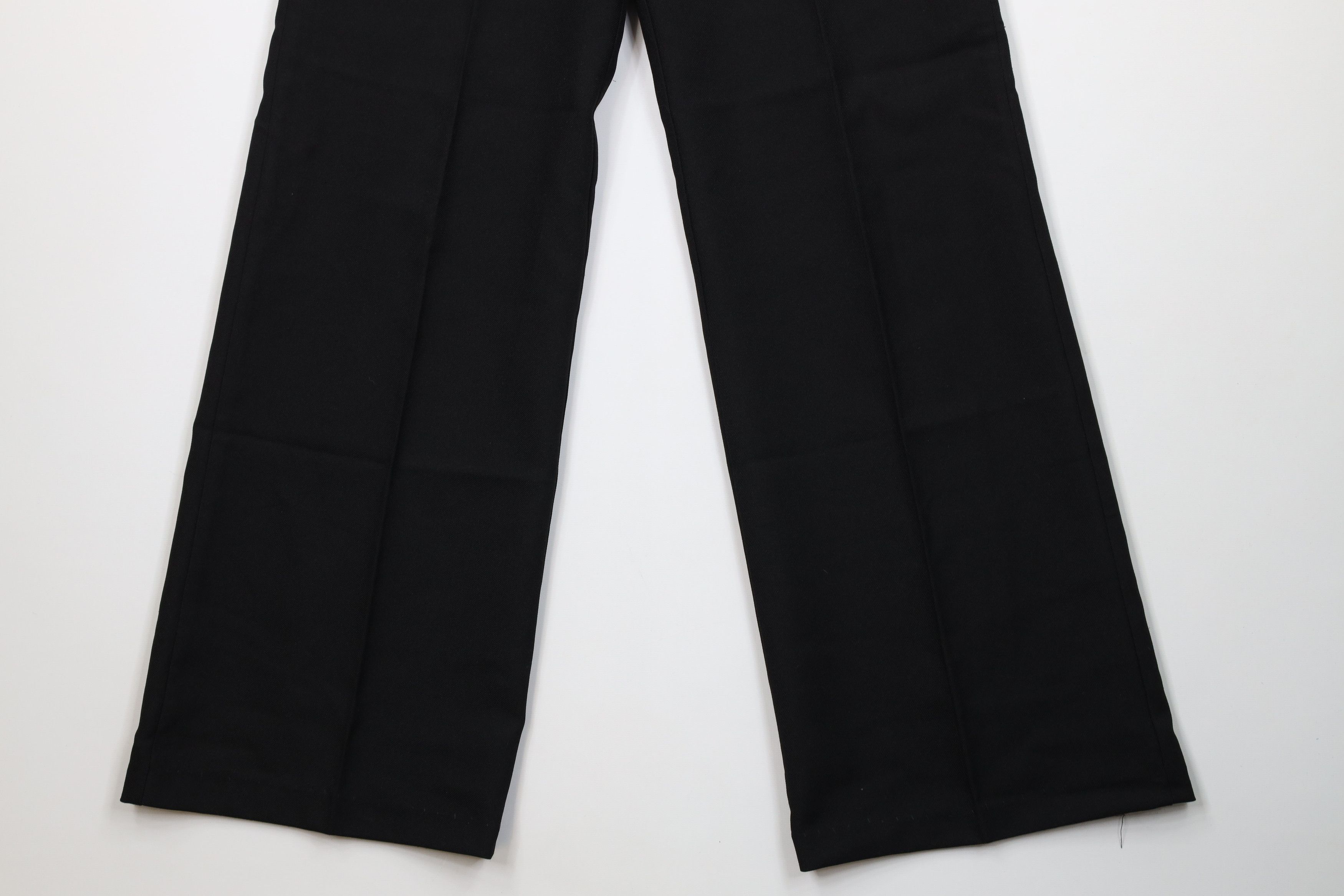 Vintage Vintage 60s 70s Streetwear Wide Leg Bell Bottoms Pants Black Size 25" / US 0 / IT 36 - 4 Thumbnail