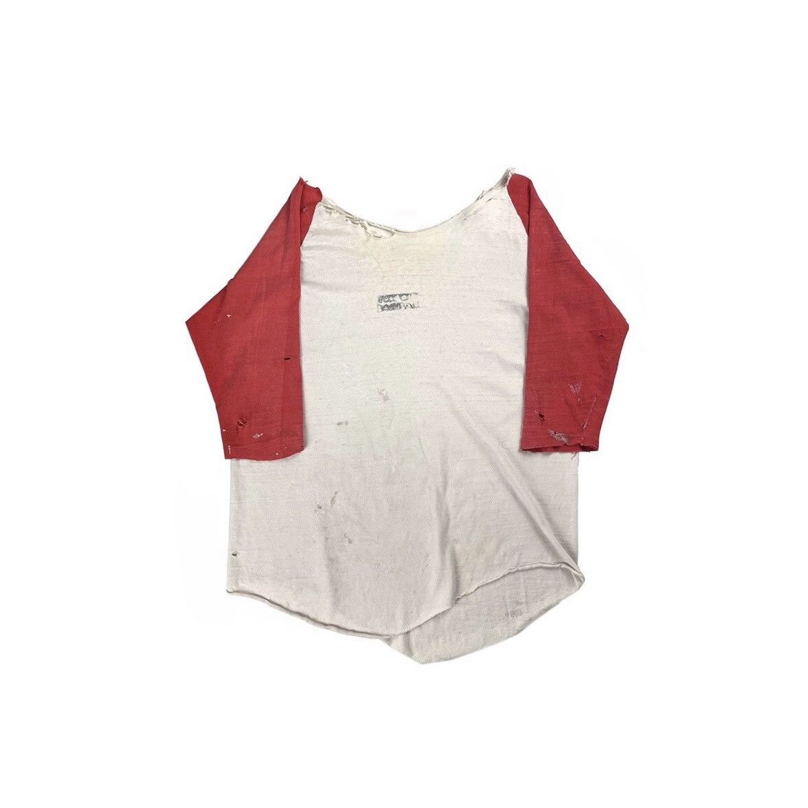 Vintage VINTAGE 50'S THRASHED RAGLAN 3/4 SLEEVE Size US L / EU 52-54 / 3 - 1 Thumbnail