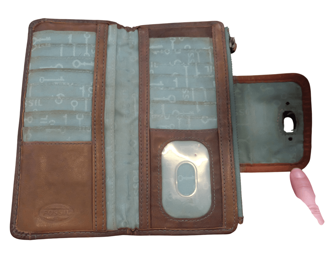 Fossil Fossil Leather Wallet Size ONE SIZE - 3 Thumbnail