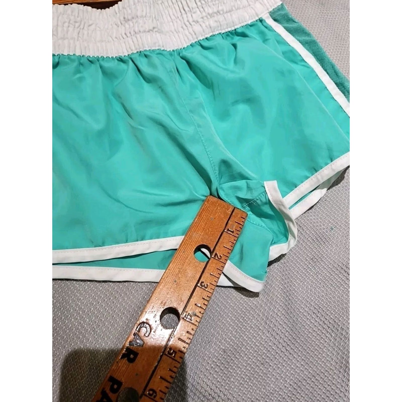 Ocean Pacific OP Ocean Pacific Short Womens Small Green Teal Pull On Active Casual Pant Size 28" / US 6 / IT 42 - 7 Thumbnail