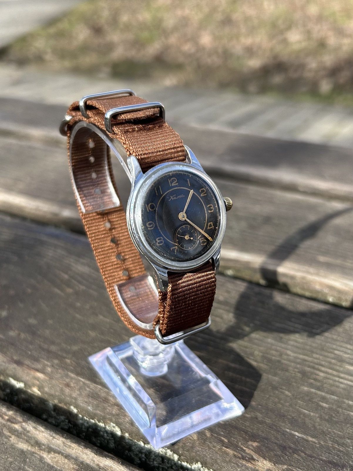 Vintage Vintage Kama Watch USSR Soviet Mechanical Authentic 1950s Size ONE SIZE - 5 Thumbnail