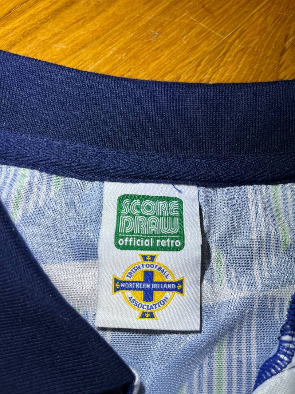 Vintage Vintage Score Draw Northern Ireland soccer jersey tee Size US M / EU 48-50 / 2 - 3 Thumbnail