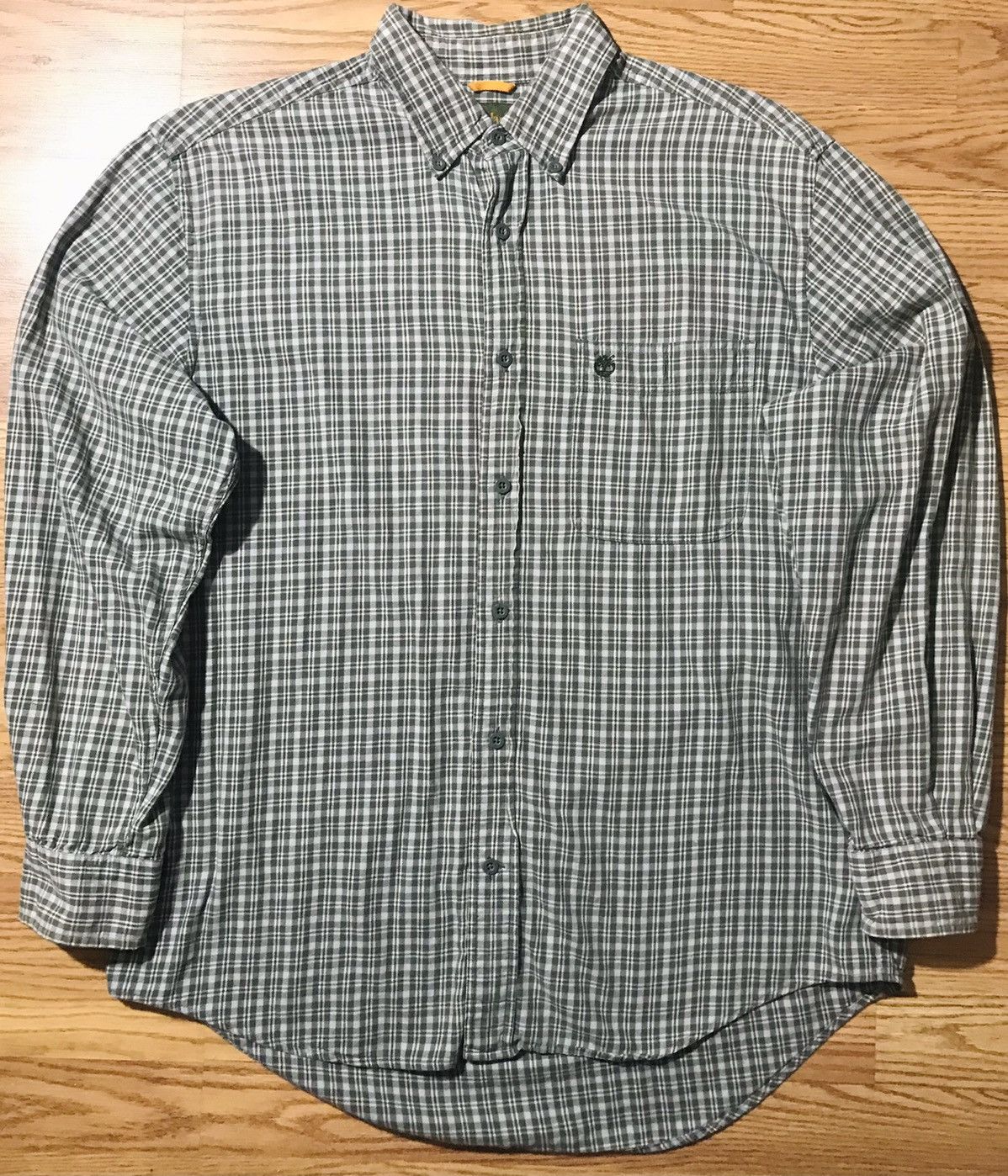 Timberland × Vintage 2 Timberland Medium Plaid Flannel Shirts Retro Y2K Set of 2 Size US M / EU 48-50 / 2 - 6 Thumbnail