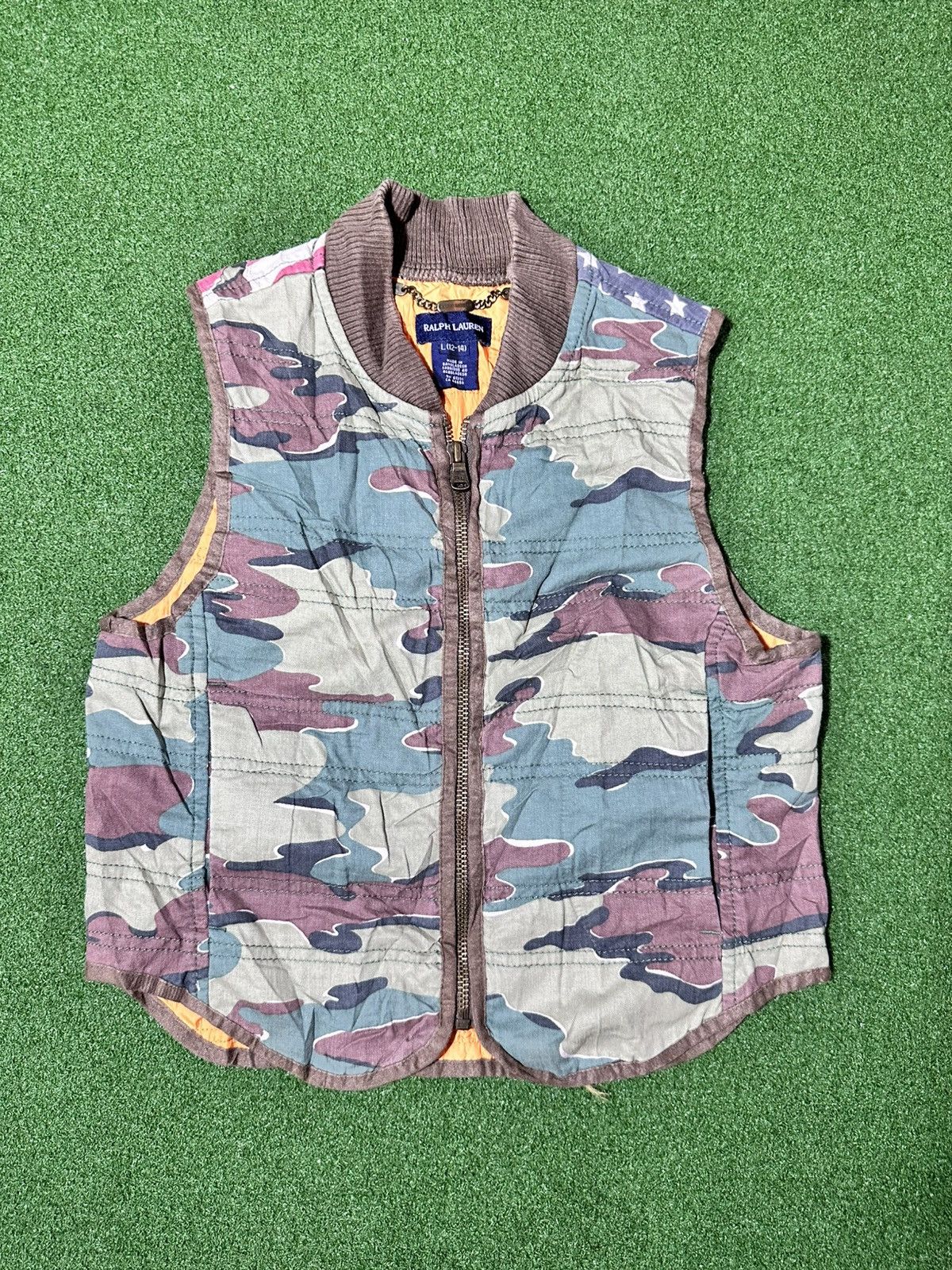 Denim & Supply Ralph Lauren Youth L12 14 Camo ralph lauren bomber vest Size US L / EU 52-54 / 3 - 2 Thumbnail