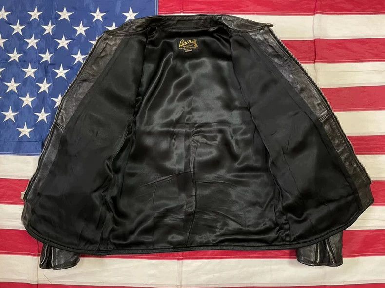 The Real McCoy's The Real McCoy's Size 42 Buco J-100 Horse Leather Jacket 25 Size US M / EU 48-50 / 2 - 4 Thumbnail