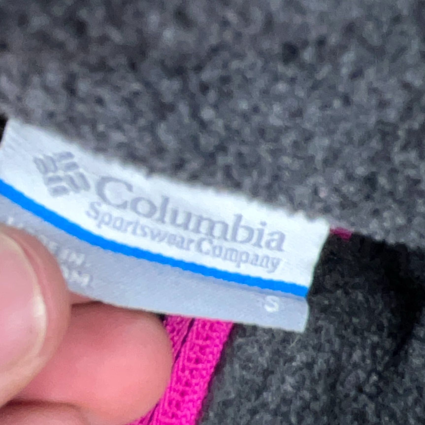 Pinko Columbia Jacket Women Small Gray Pink Fleece Benton Springs Full Zip A63 VINTAGE HEART? Size S / US 4 / IT 40 - 3 Thumbnail