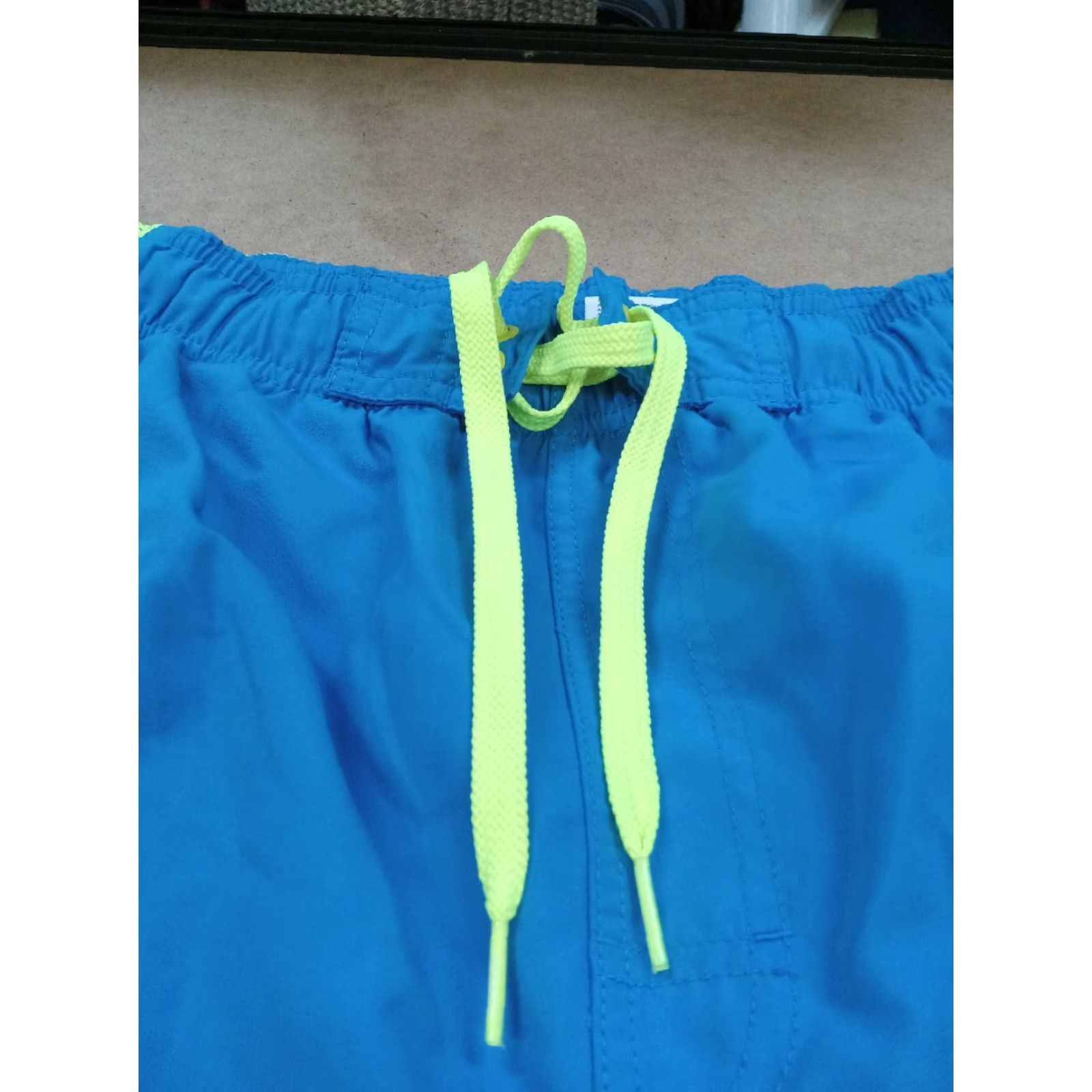 Speedo Speedo Swim Trunks Large LIKEONEW Waist 32"-38" Length 29" Multicolor Men Regular Bottom Trunks L Size US 33 - 4 Thumbnail