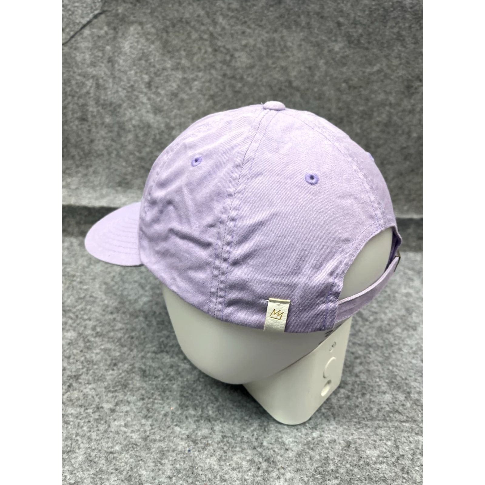 Vintage Mammoth Hat Cap Strap Back Adult One Size Purple 100% Cotton Outdoors Baseball Cap Mens Size ONE SIZE - 5 Thumbnail