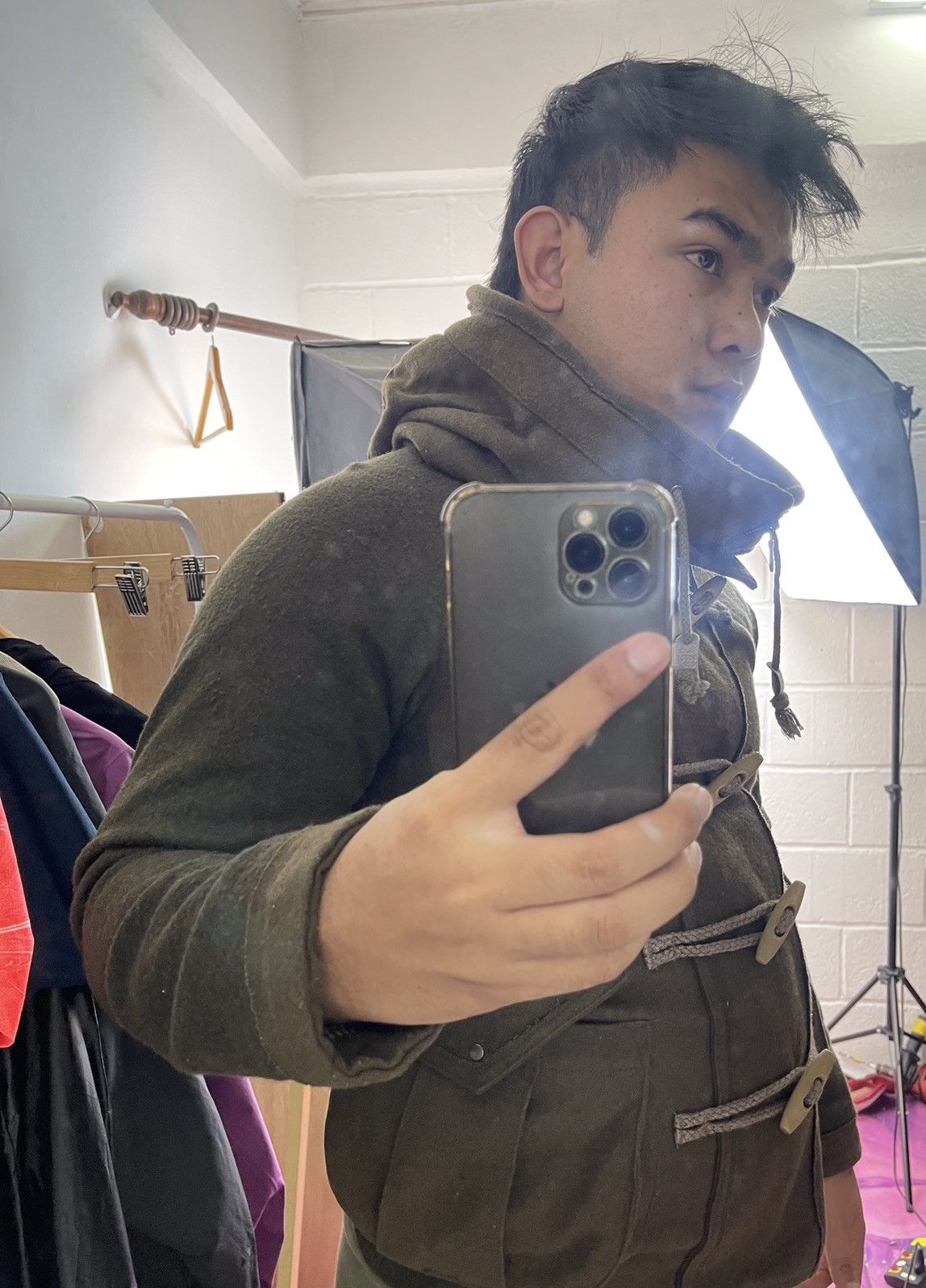 20471120 × Beauty Beast × PPFM 2000s PPFM Wool Zip Anorak Jacket Size US M / EU 48-50 / 2 - 15 Thumbnail