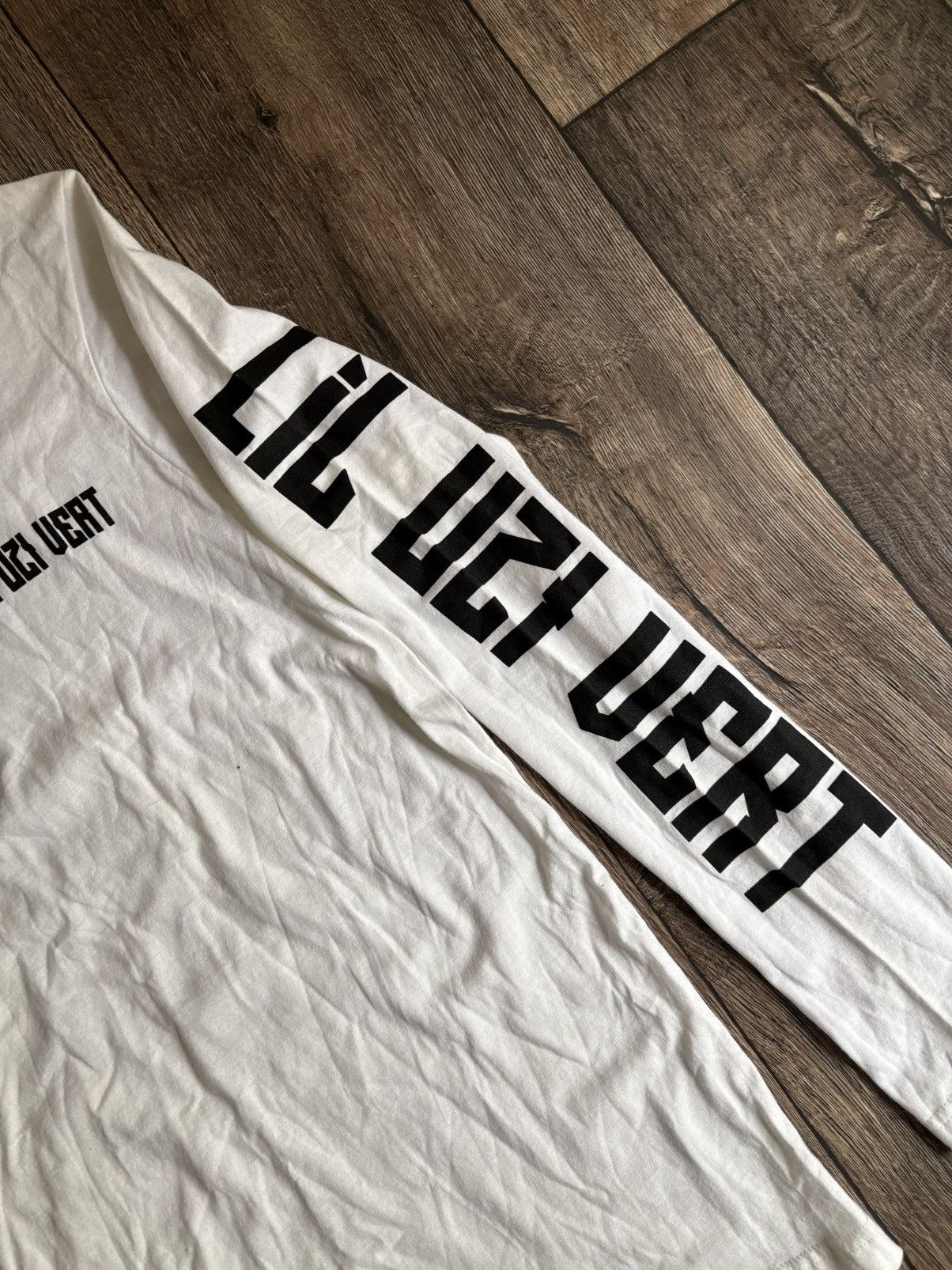 Lil Uzi Vert × Rap Tees Lil Uzi Vert 2017 Graphic Rap White Long Sleeve Shirt Size US M / EU 48-50 / 2 - 3 Thumbnail