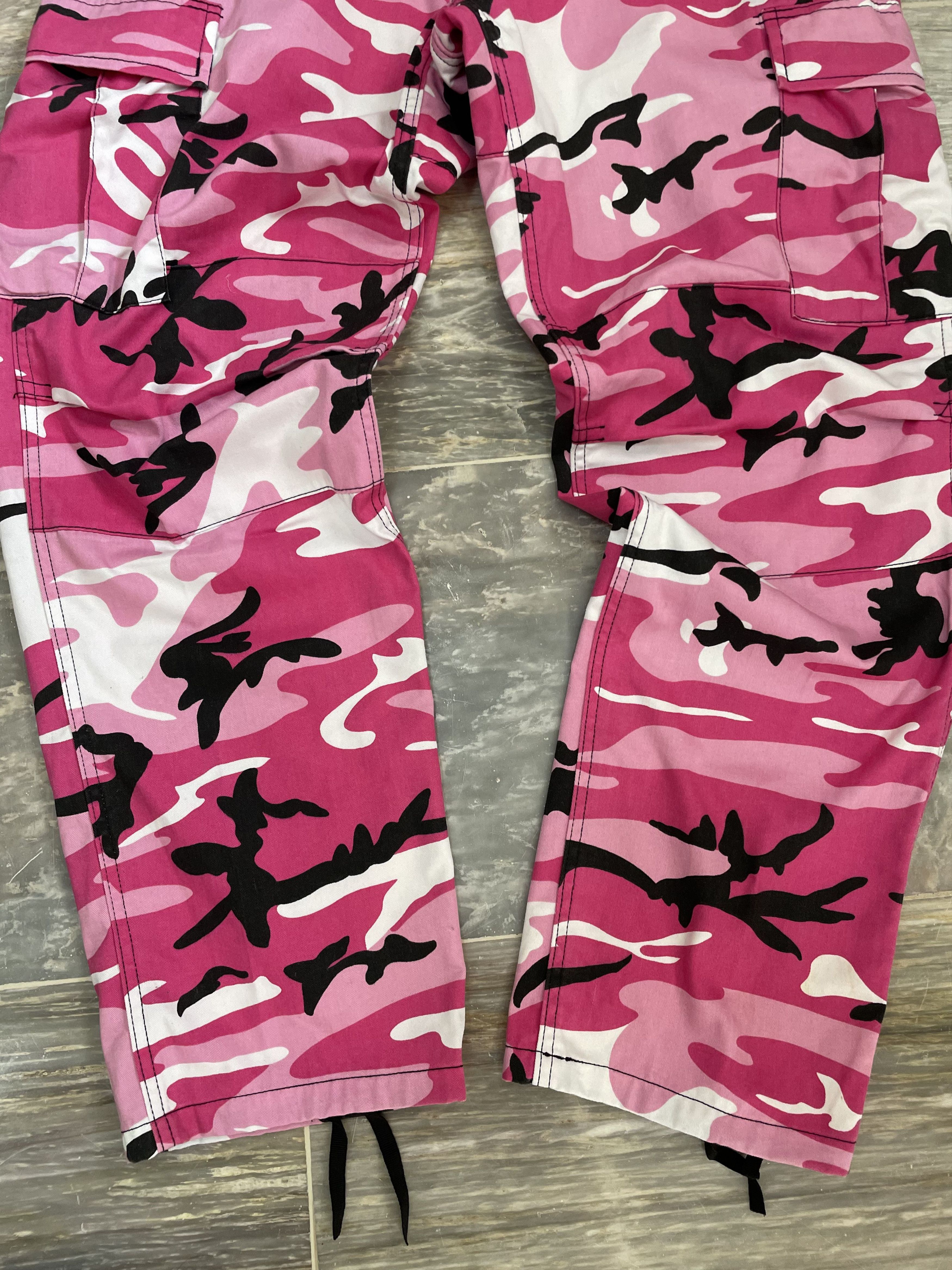 Rothco Rothco Pink Camo Cargo Pants Size US 34 / EU 50 - 3 Thumbnail