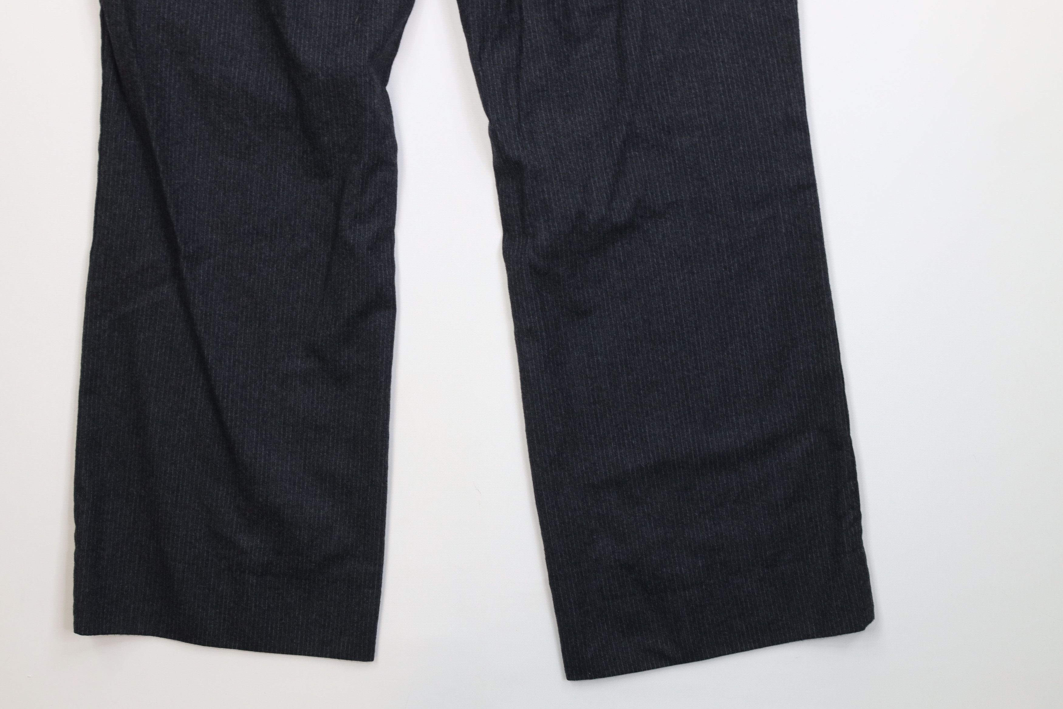 Vintage Vintage 70s Streetwear Pinstriped Bell Bottoms Chino Pants Size US 38 / EU 54 - 14 Thumbnail