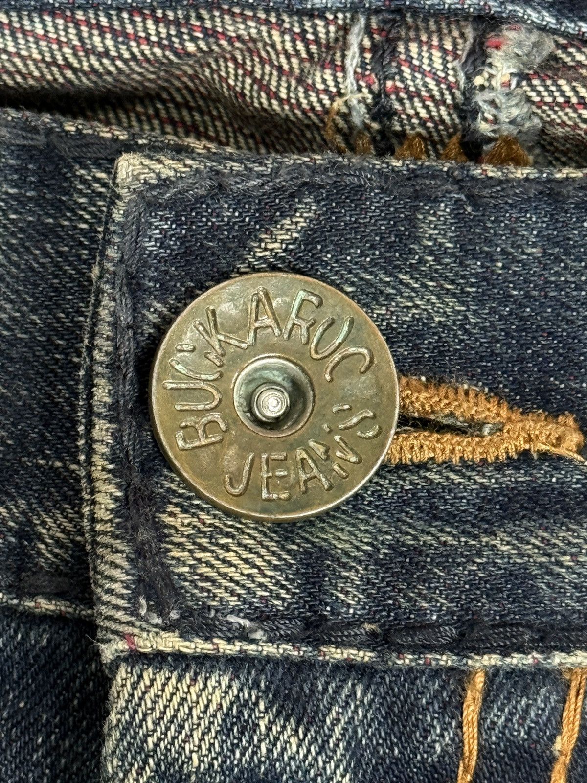 Japanese Brand Vintage Rare Design Distressed Denim Buckaroo Jeans Size US 32 / EU 48 - 4 Thumbnail