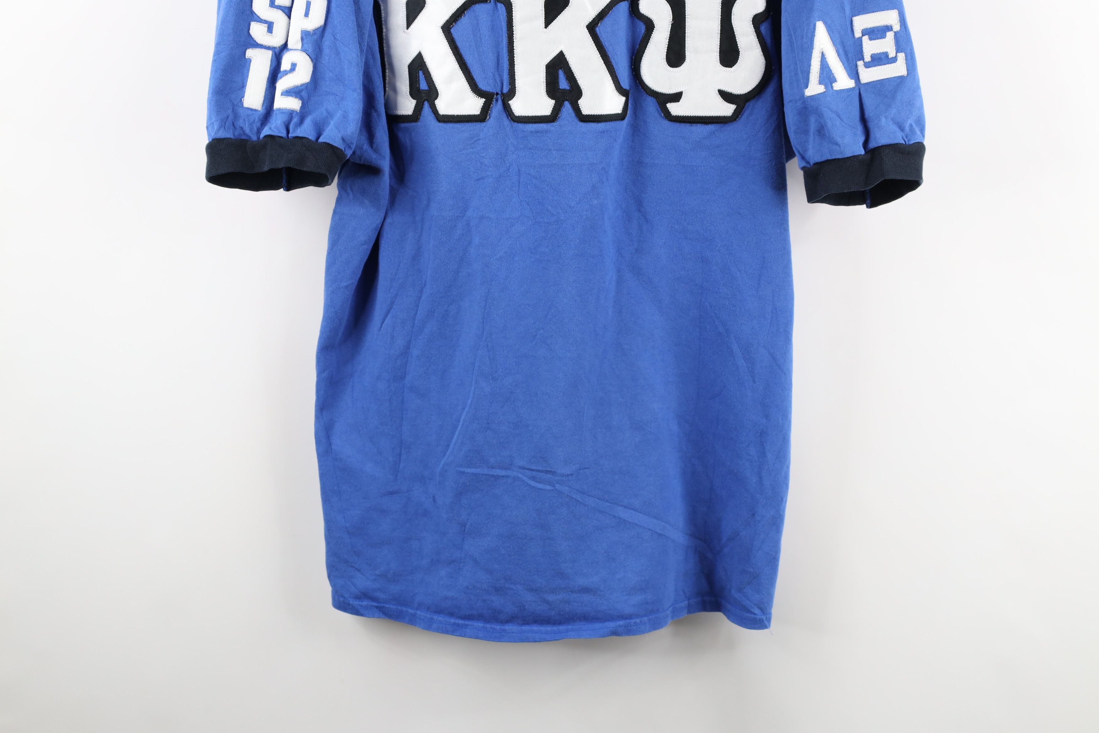 Vintage Vintage 80s Kappa Psi Fraternity Football Jersey T-Shirt USA Size US L / EU 52-54 / 3 - 3 Thumbnail