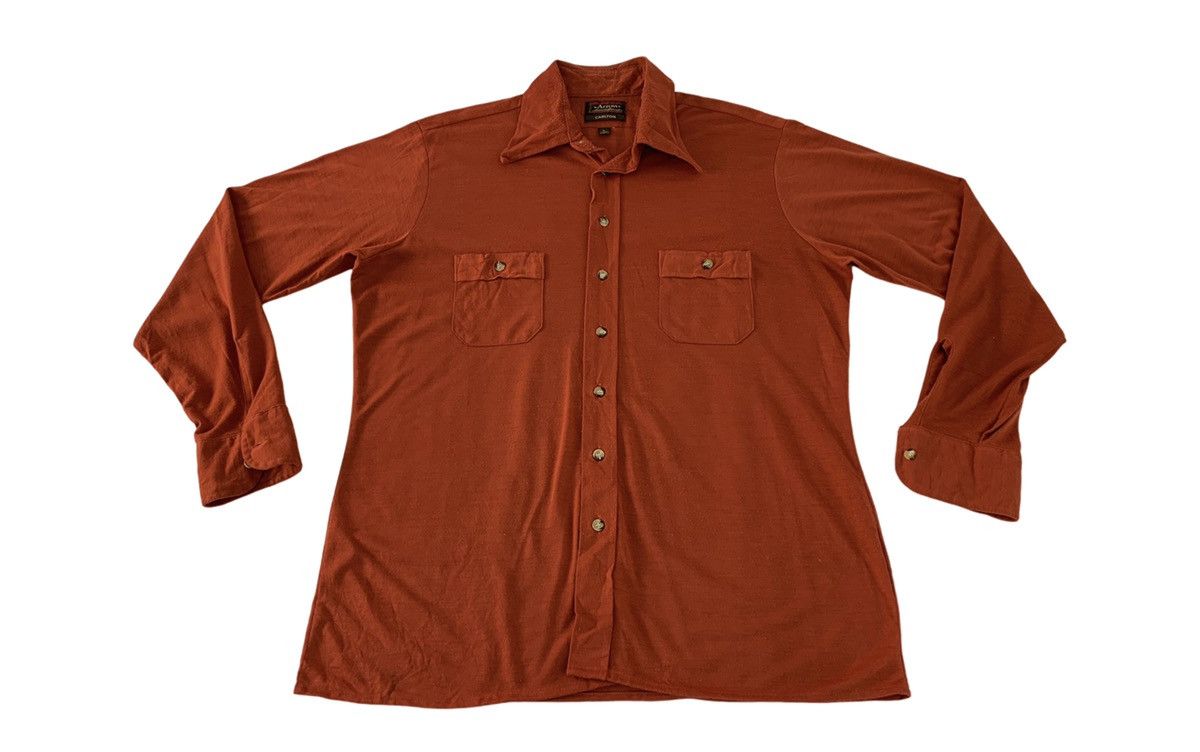 Arrow 80s Arrow Carlton America Shirtmaker Classic Double Pocket Size US XL / EU 56 / 4 - 1 Thumbnail