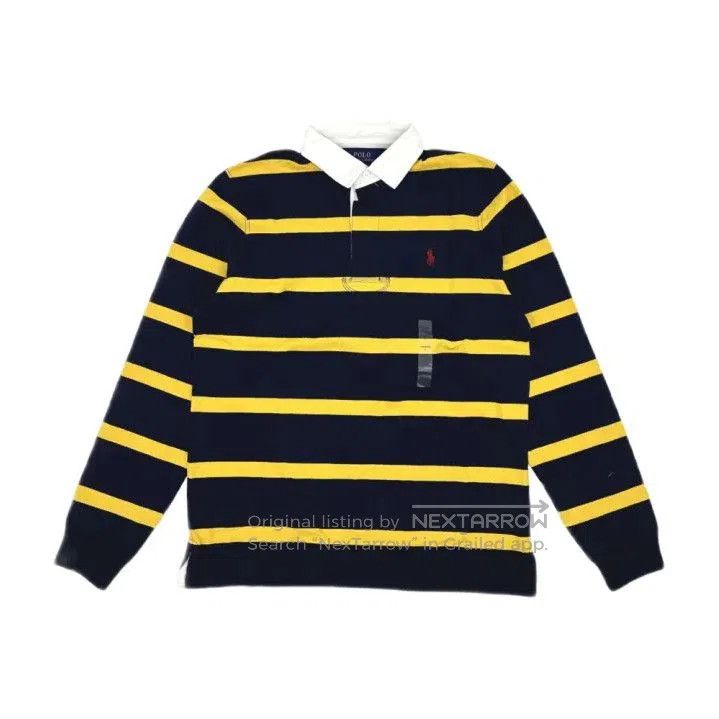 Polo Ralph Lauren Polo Ralph Lauren Striped Collar Long Sleeve T. Size US M / EU 48-50 / 2 - 1 Thumbnail