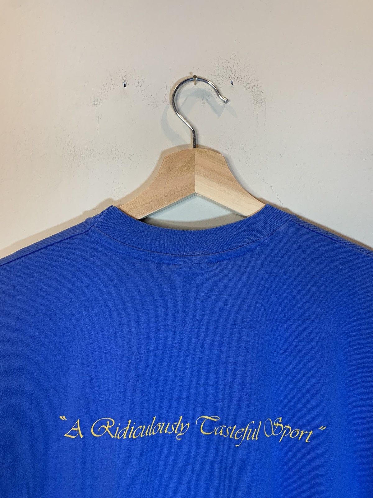 Vintage RARE Vintage 80’s International Chicken Flying Contest Shirt Size US L / EU 52-54 / 3 - 6 Thumbnail