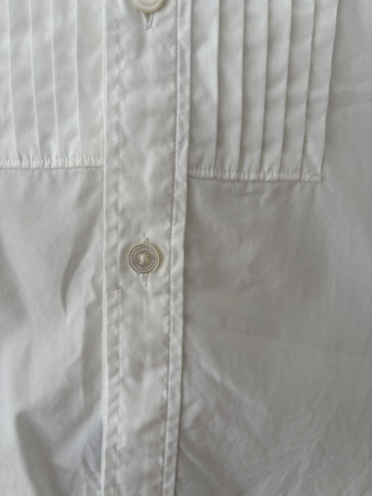Burberry Prorsum Burberry Prorsum Tuxedo Pleated Bib Shirt Size US M / EU 48-50 / 2 - 5 Thumbnail